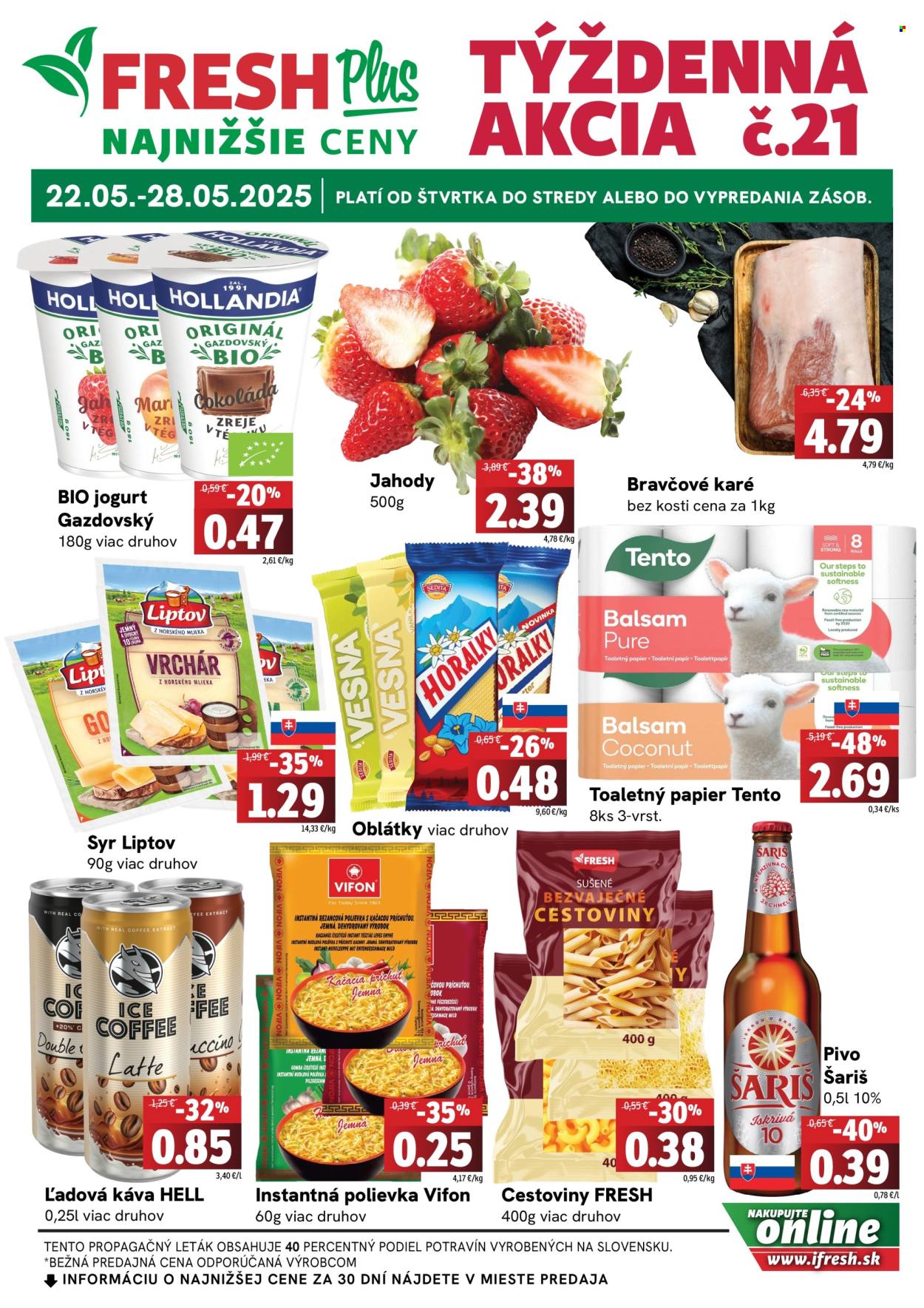 Leták FRESH - 22.5.2025 - 28.5.2025. Strana 1