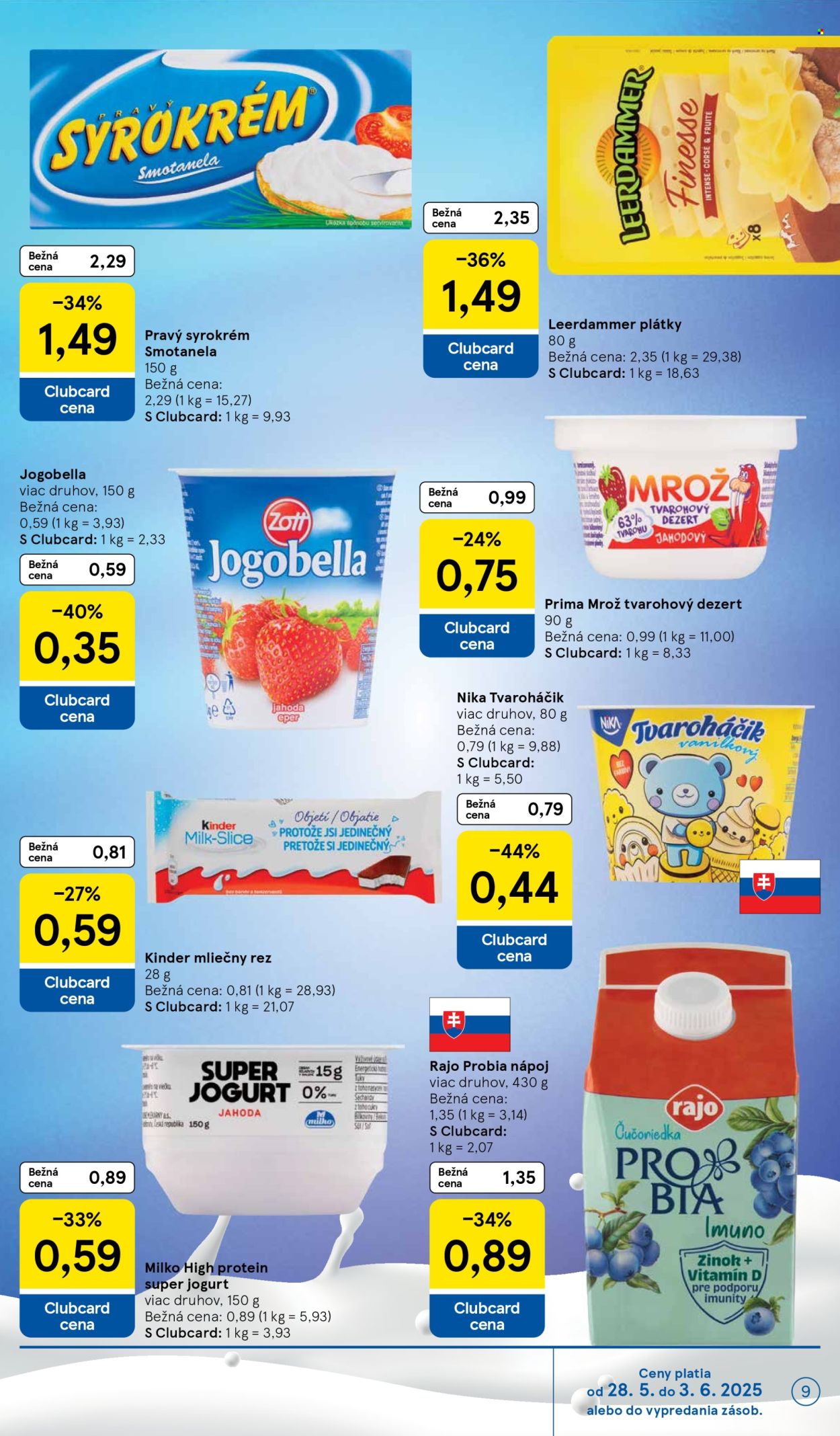 Leták TESCO supermarket - 28.5.2025 - 3.6.2025. Strana 9