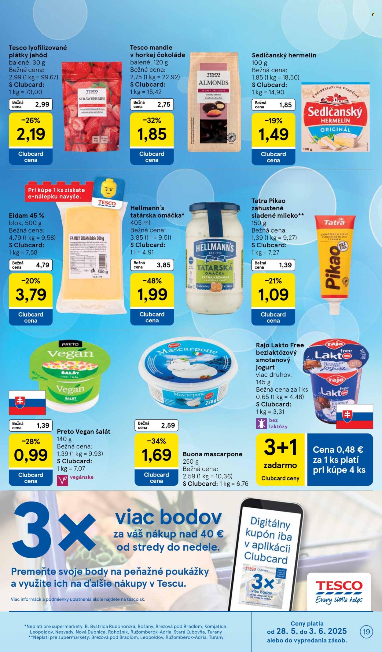 Leták TESCO supermarket - 28.5.2025 - 3.6.2025. Strana 19