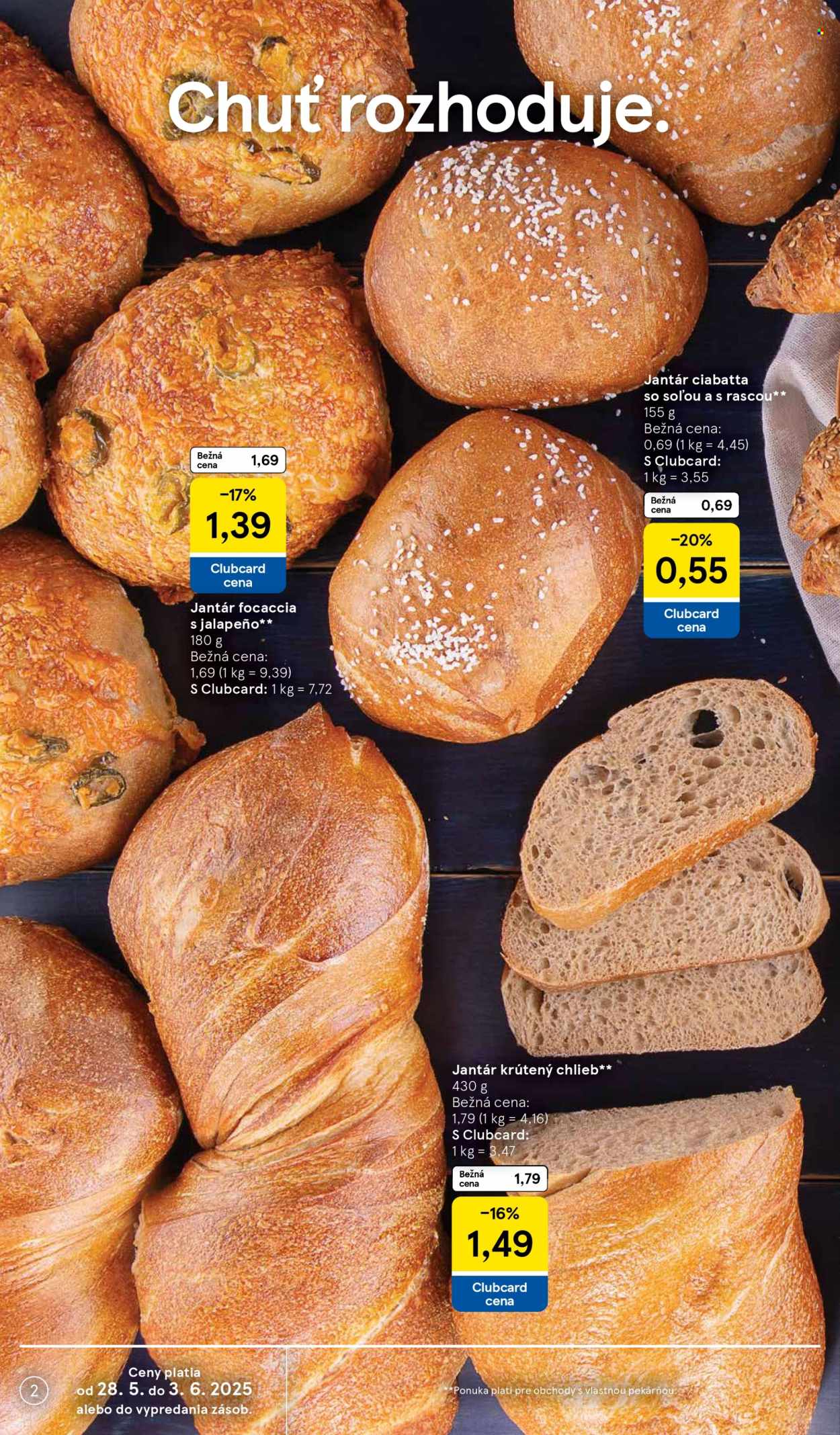 Leták TESCO - 28.5.2025 - 3.6.2025. Strana 2