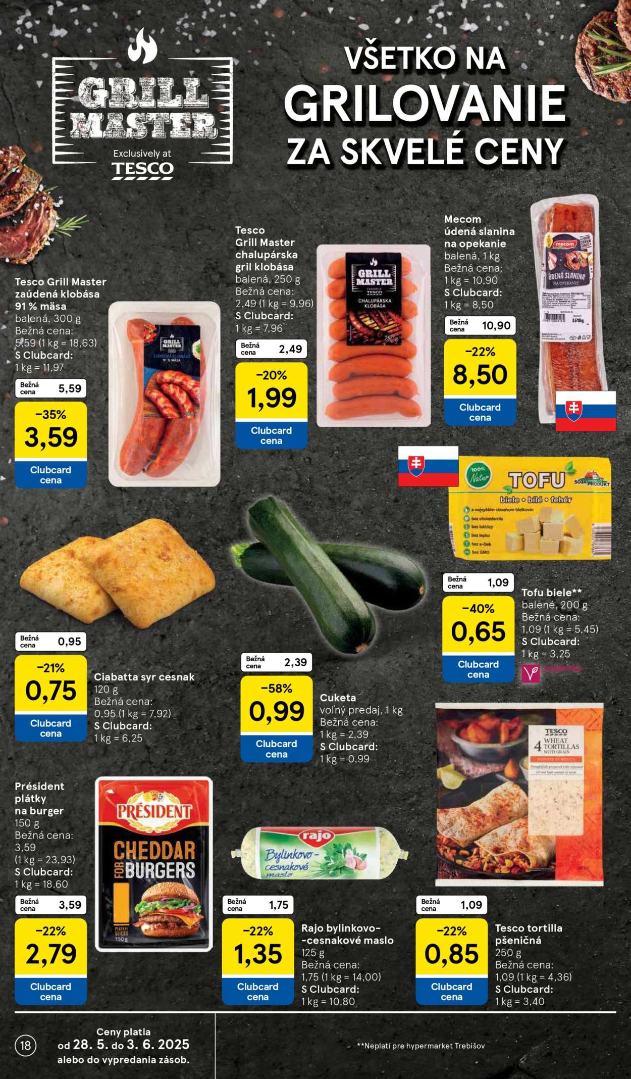Leták TESCO - 28.5.2025 - 3.6.2025. Strana 18