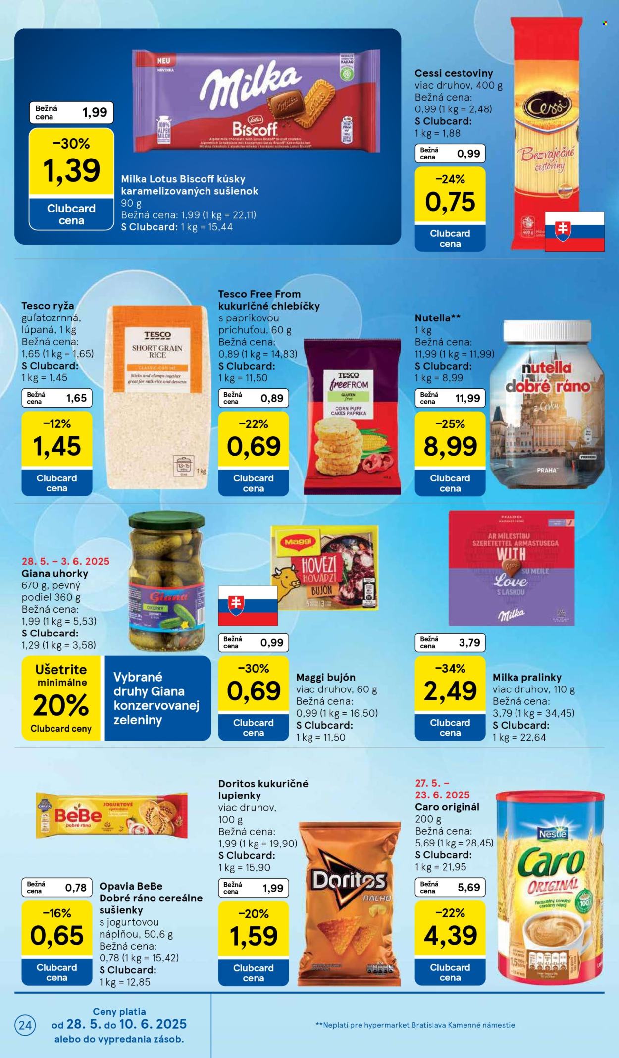 Leták TESCO - 28.5.2025 - 3.6.2025. Strana 24