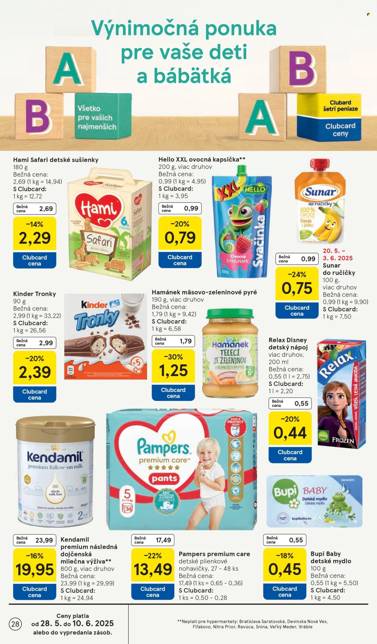 Leták TESCO - 28.5.2025 - 3.6.2025. Strana 28