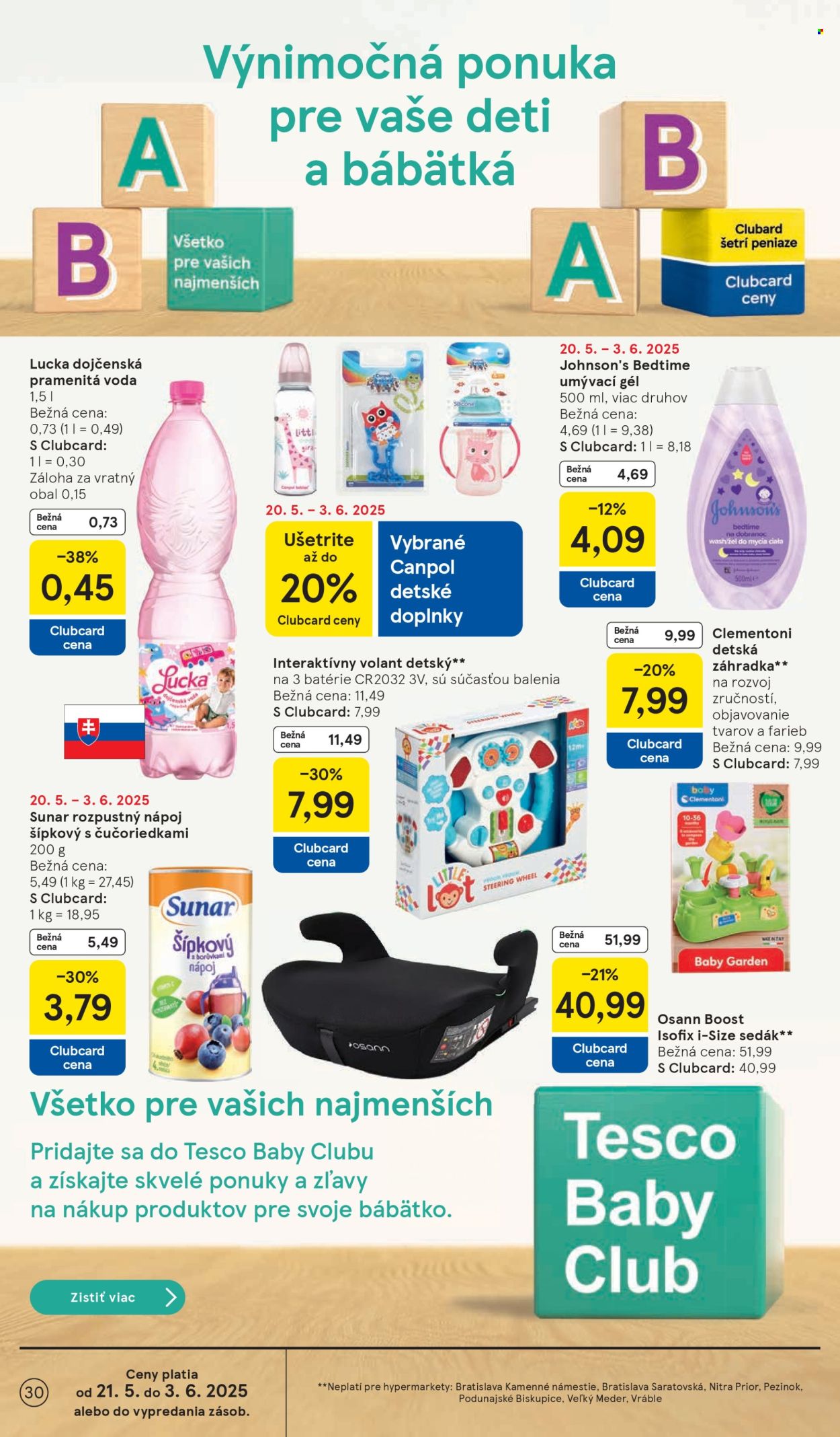 Leták TESCO - 28.5.2025 - 3.6.2025. Strana 30