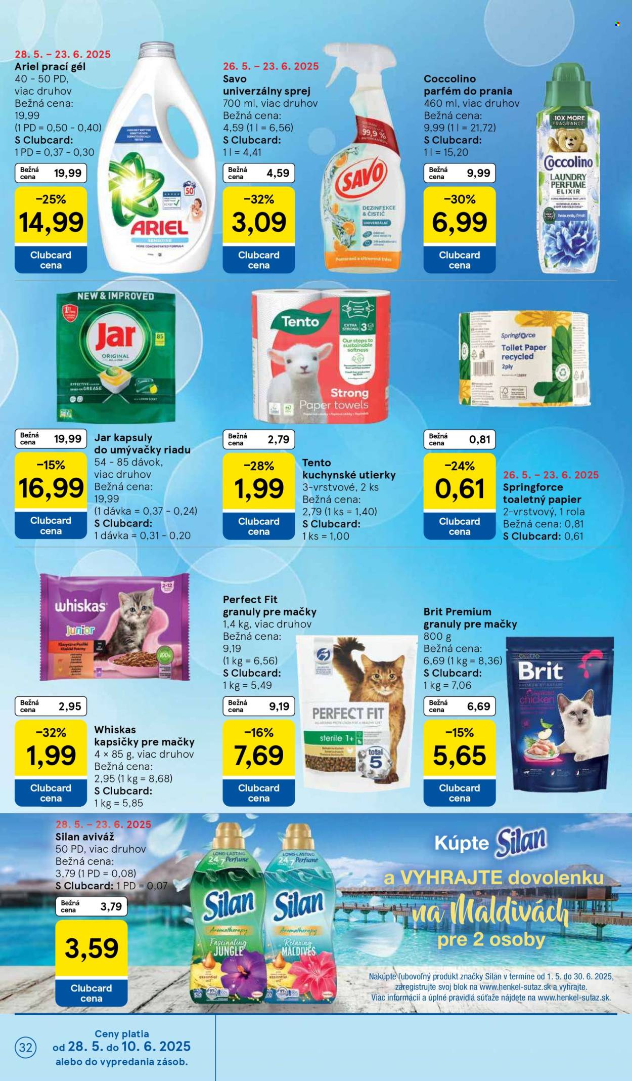 Leták TESCO - 28.5.2025 - 3.6.2025. Strana 32