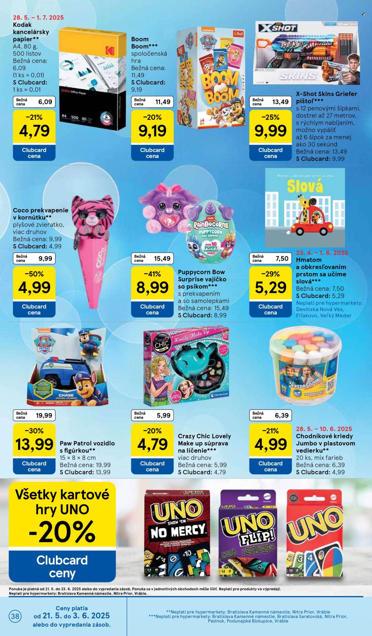 Leták TESCO - 28.5.2025 - 3.6.2025. Strana 38