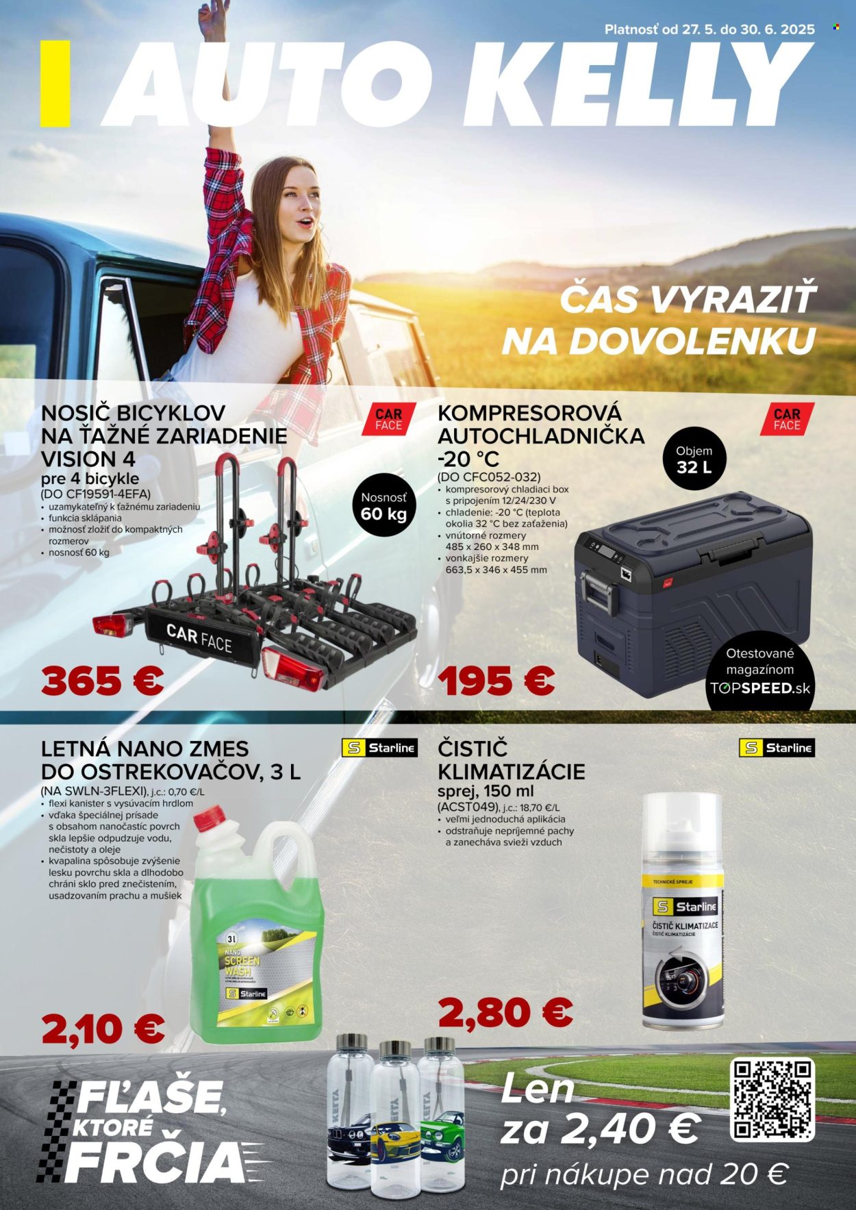 Leták Auto Kelly - 27.5.2025 - 30.6.2025. Strana 1