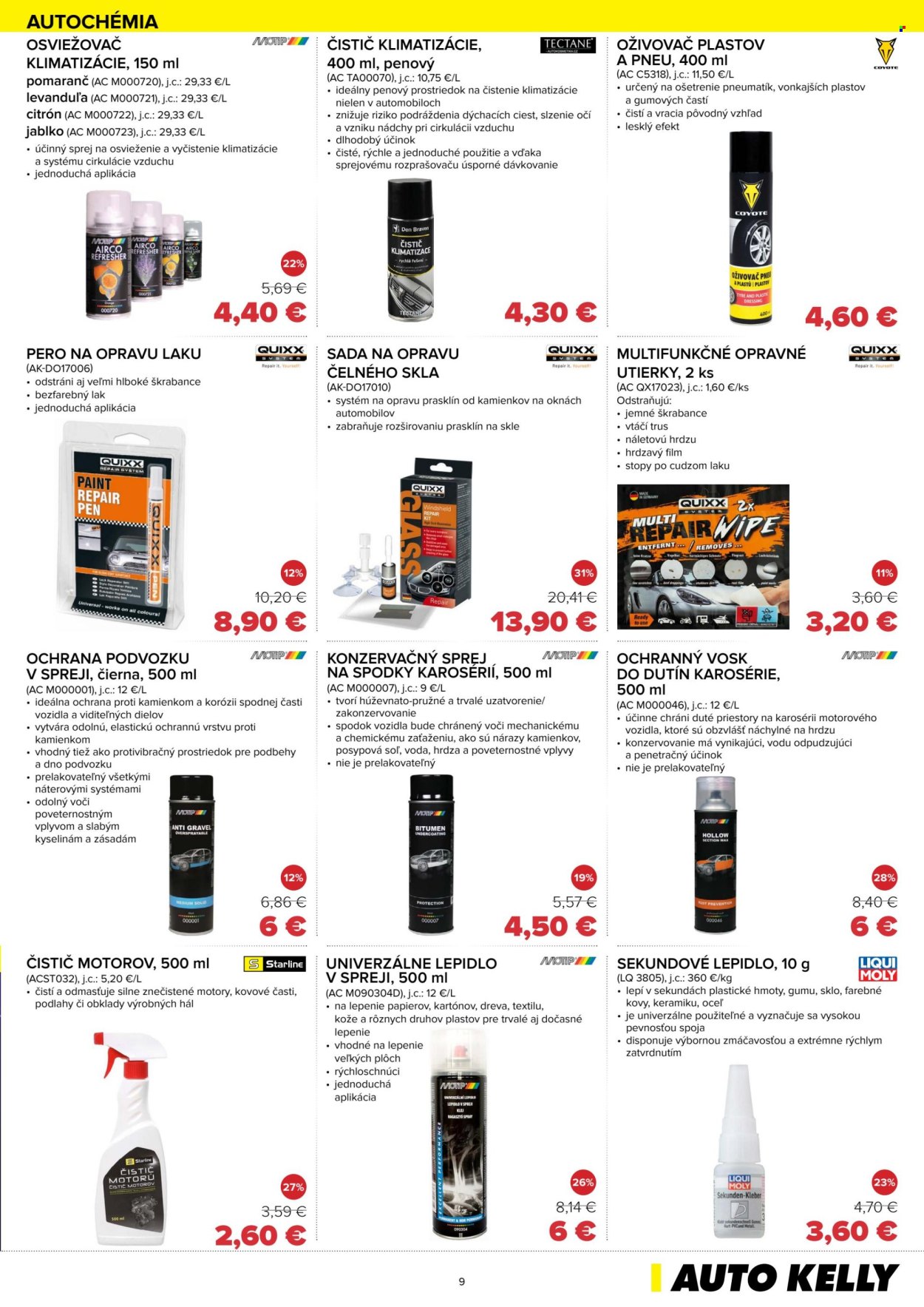 Leták Auto Kelly - 27.5.2025 - 30.6.2025. Strana 9