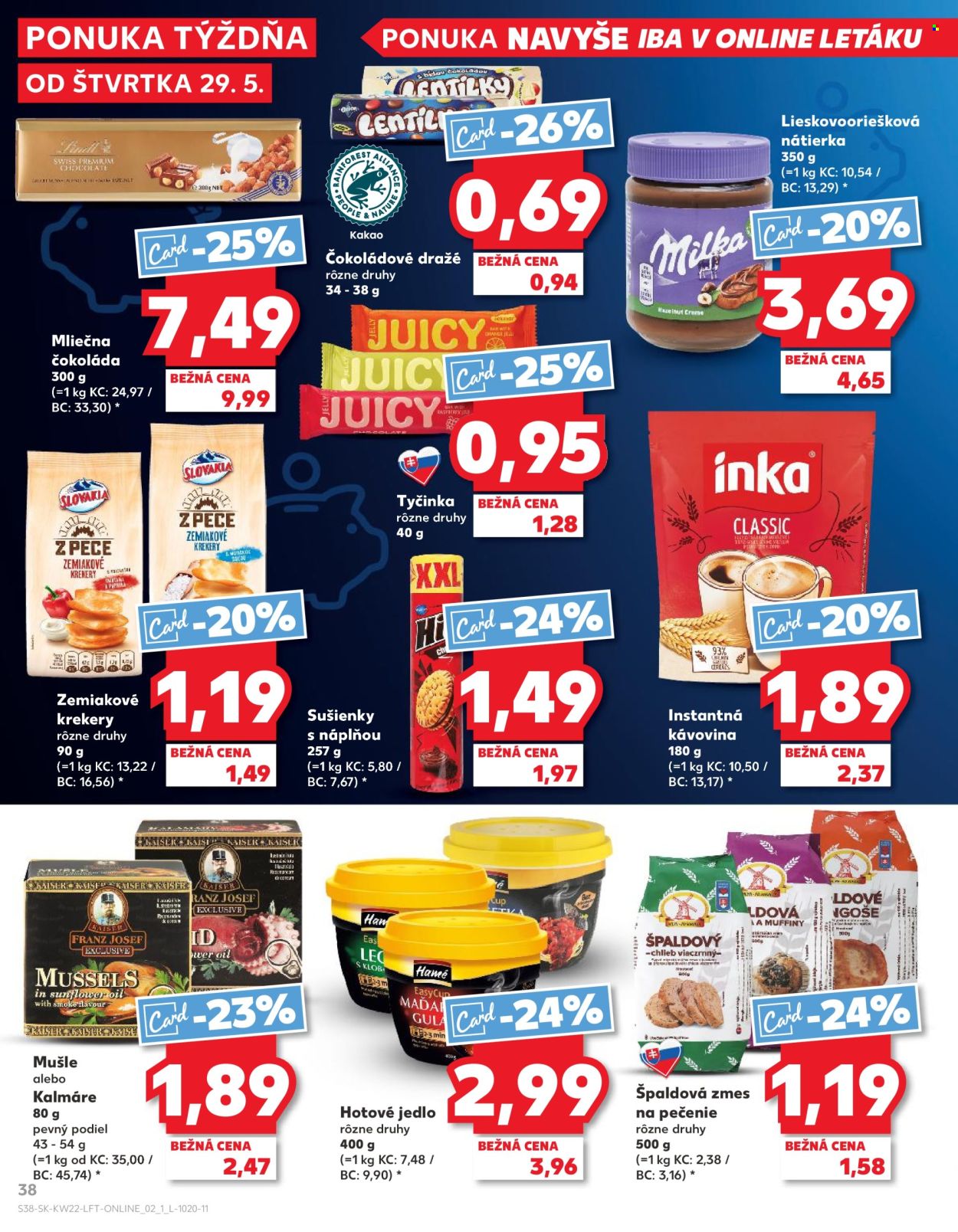 Leták Kaufland - 29.5.2025 - 4.6.2025. Strana 38