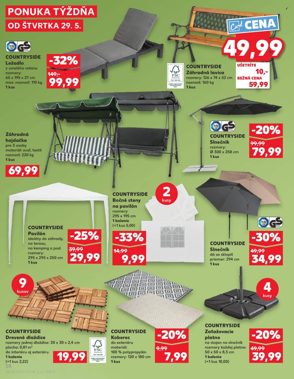 Leták Kaufland - 29.5.2025 - 4.6.2025. Strana 58