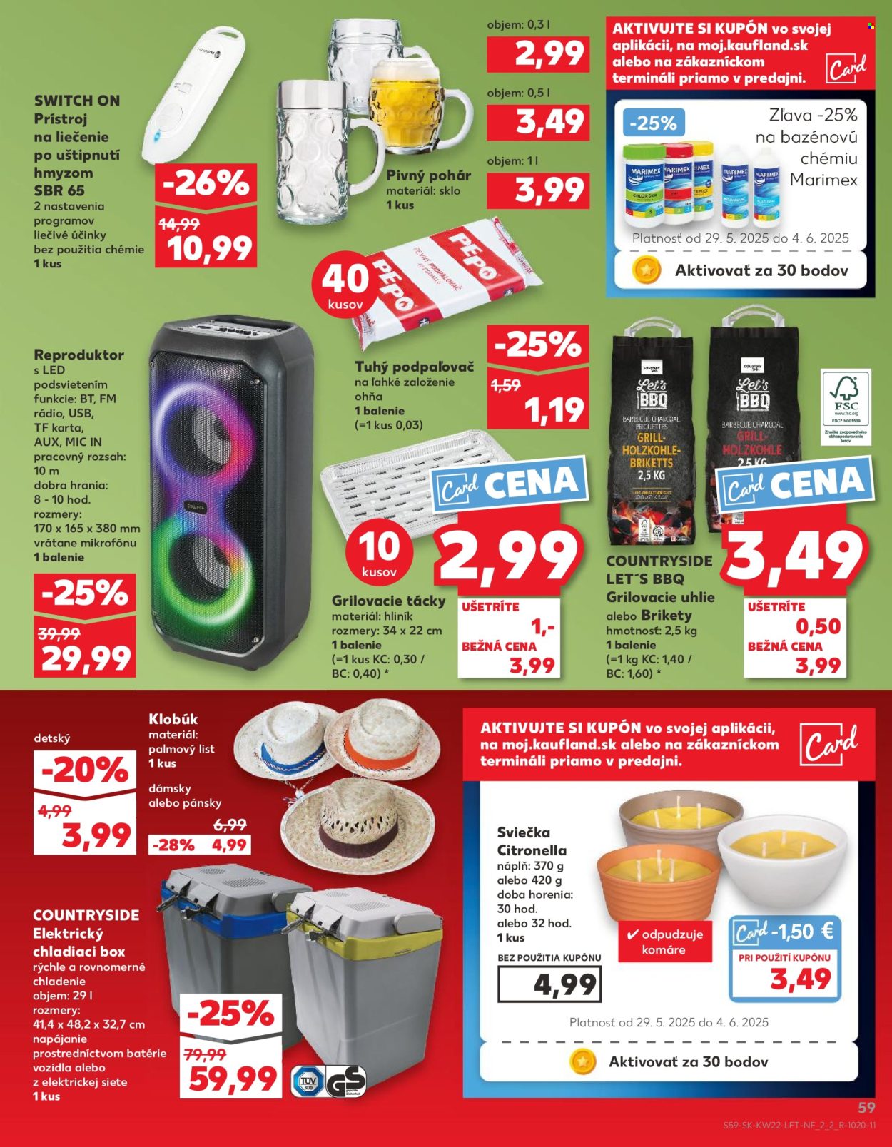 Leták Kaufland - 29.5.2025 - 4.6.2025. Strana 59