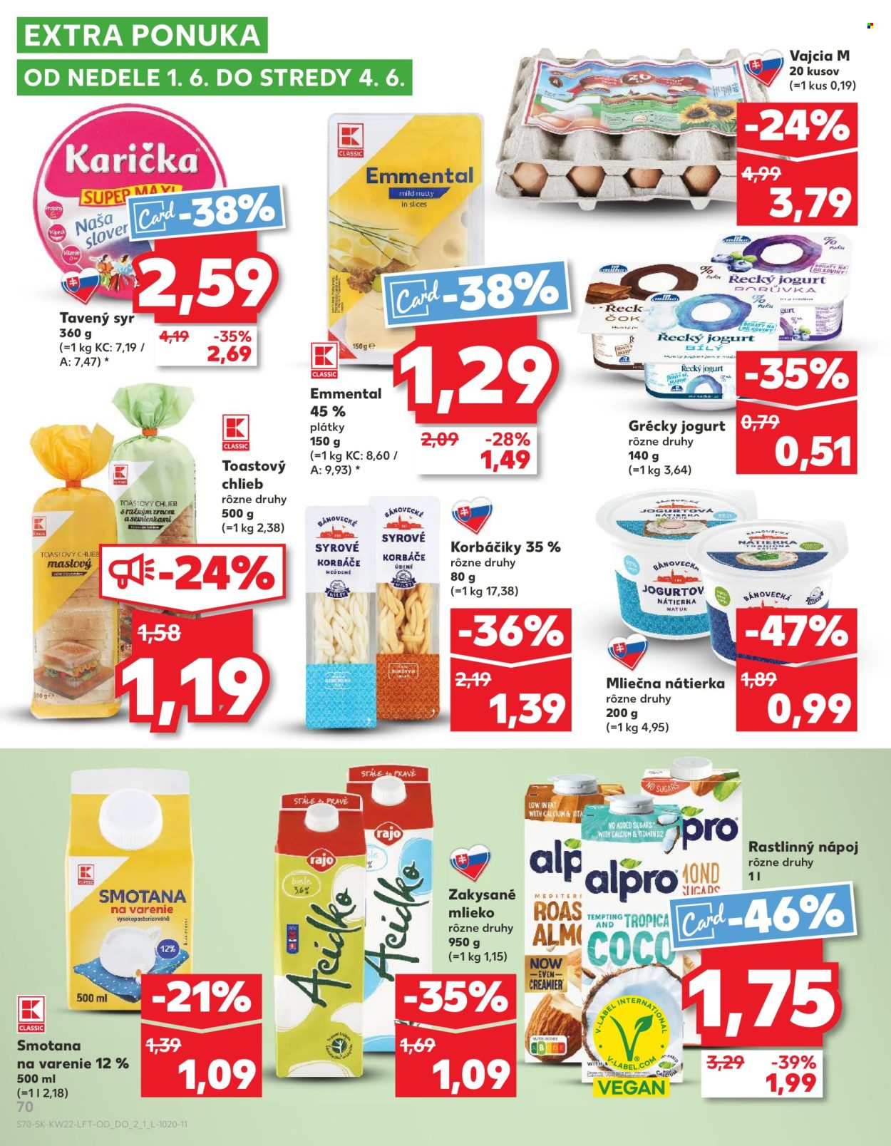 Leták Kaufland - 29.5.2025 - 4.6.2025. Strana 70