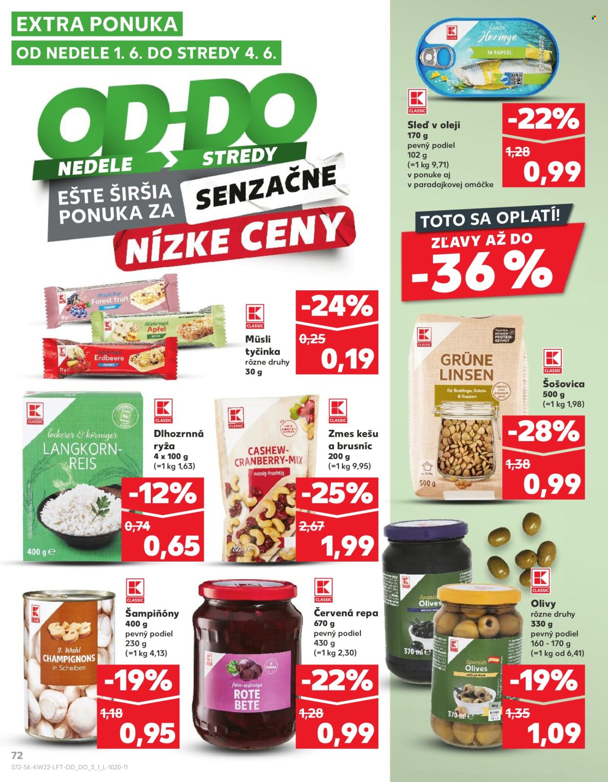Leták Kaufland - 29.5.2025 - 4.6.2025. Strana 72