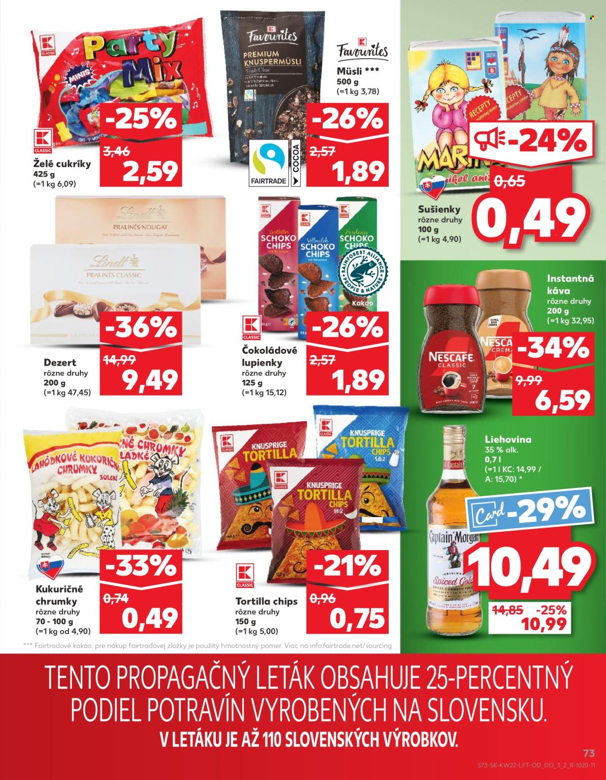Leták Kaufland - 29.5.2025 - 4.6.2025. Strana 73