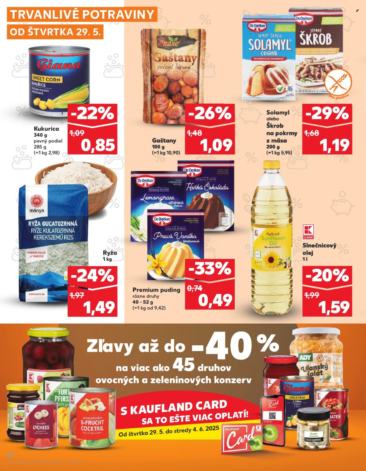Leták Kaufland - 29.5.2025 - 4.6.2025. Strana 42