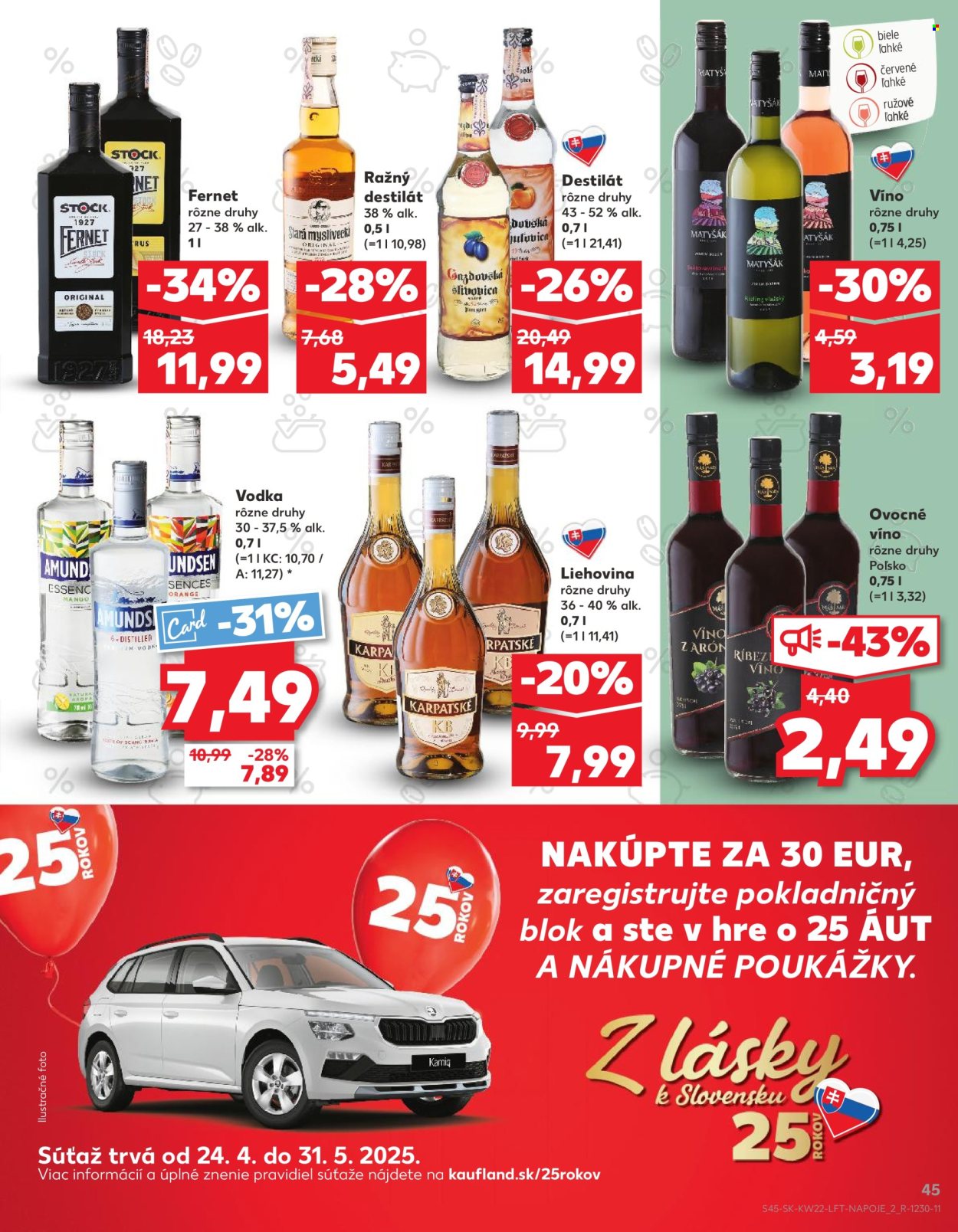 Leták Kaufland - 29.5.2025 - 4.6.2025. Strana 45