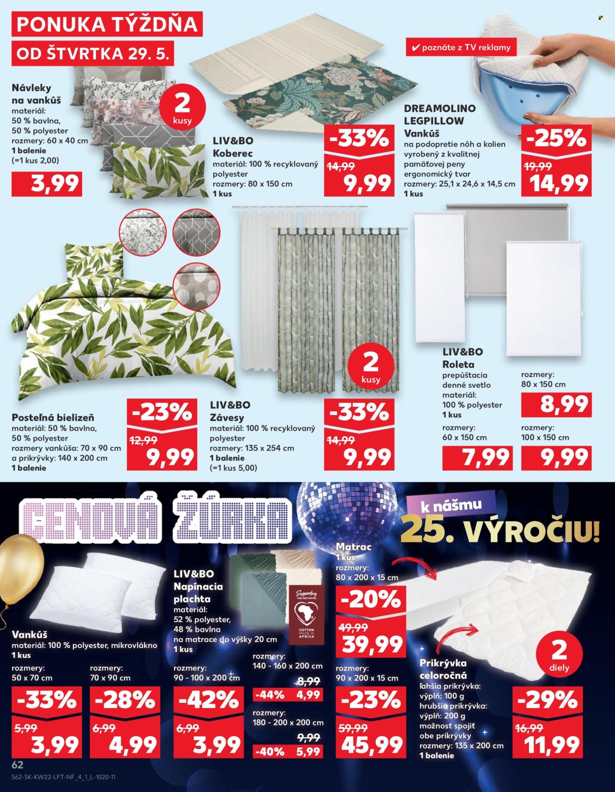 Leták Kaufland - 29.5.2025 - 4.6.2025. Strana 62