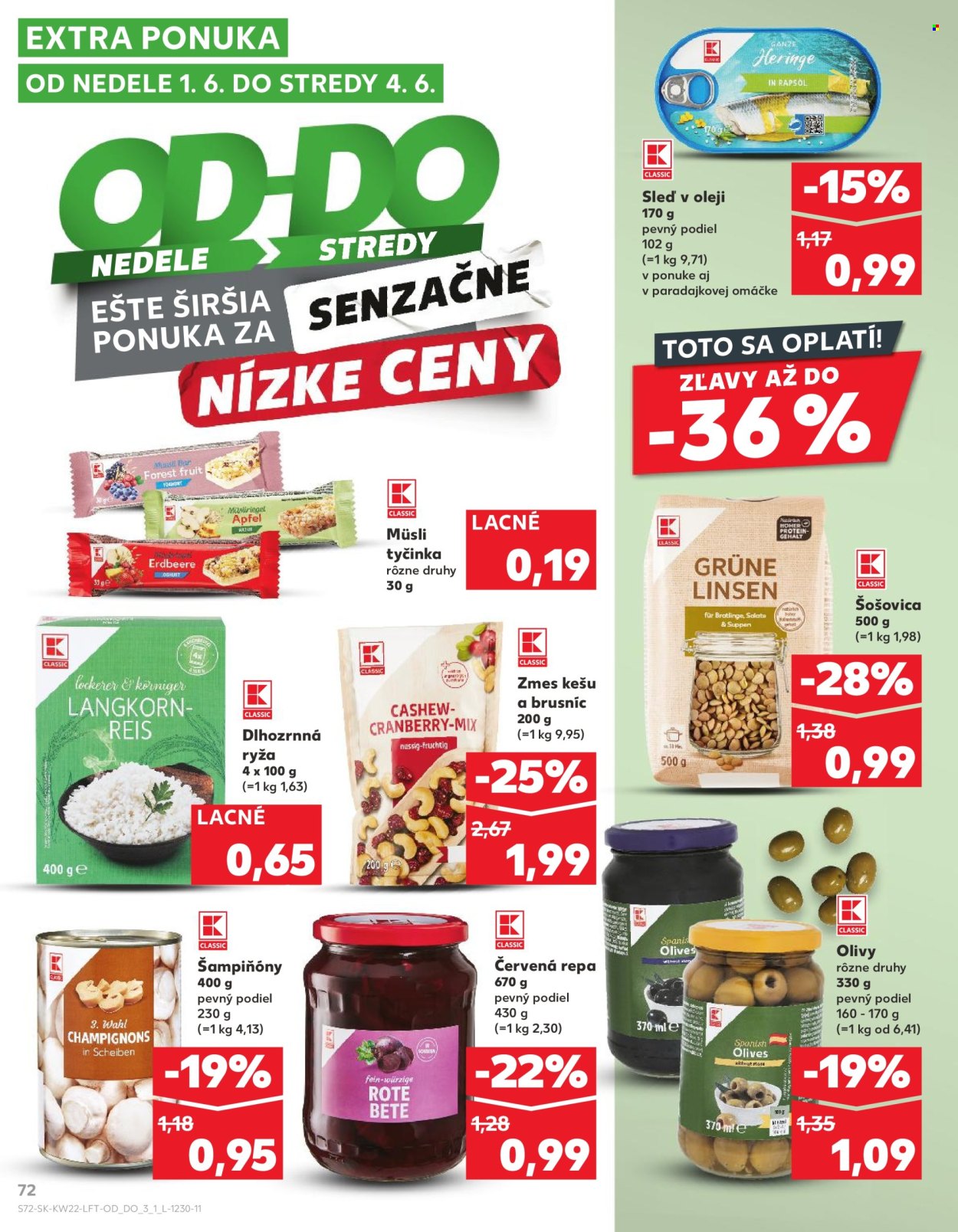 Leták Kaufland - 29.5.2025 - 4.6.2025. Strana 72