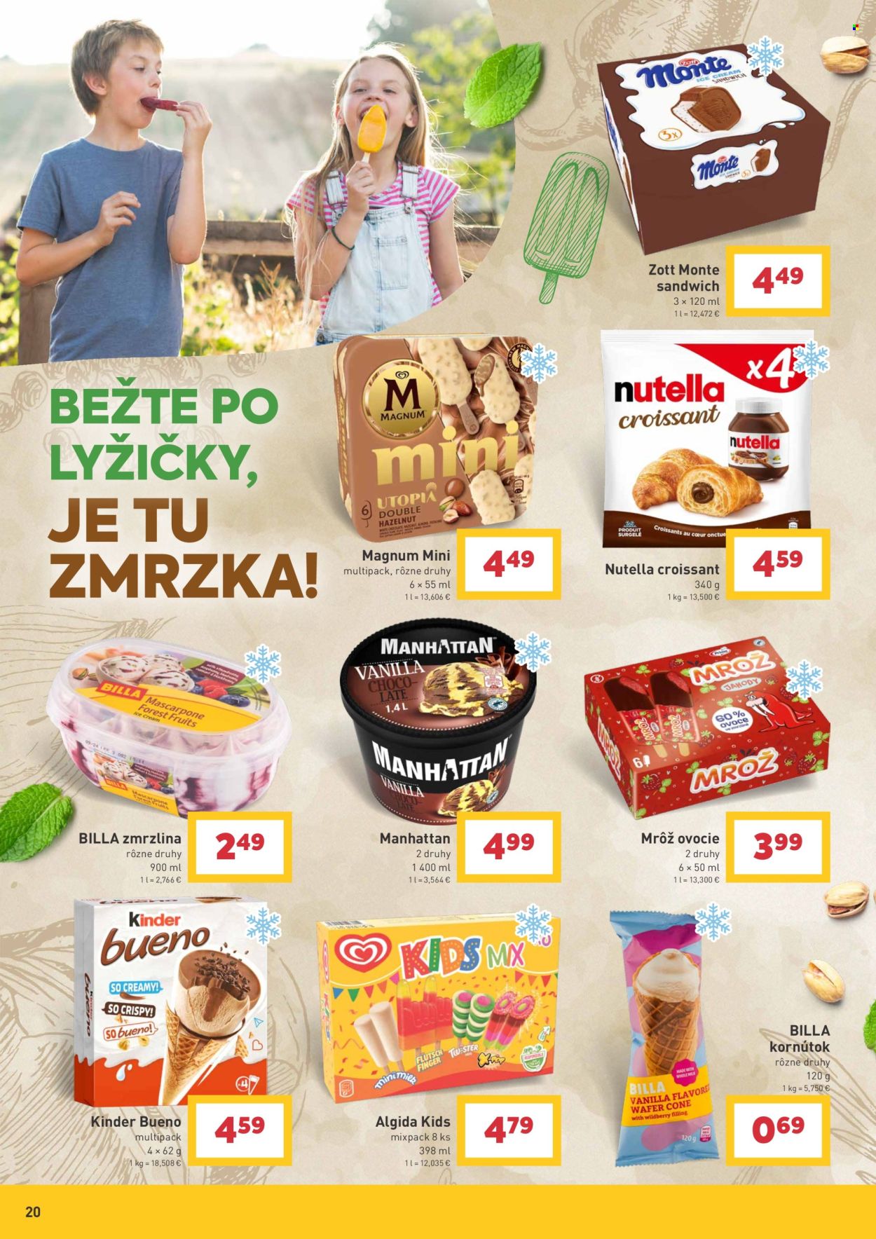 Leták Billa - 28.5.2025 - 1.7.2025. Strana 20