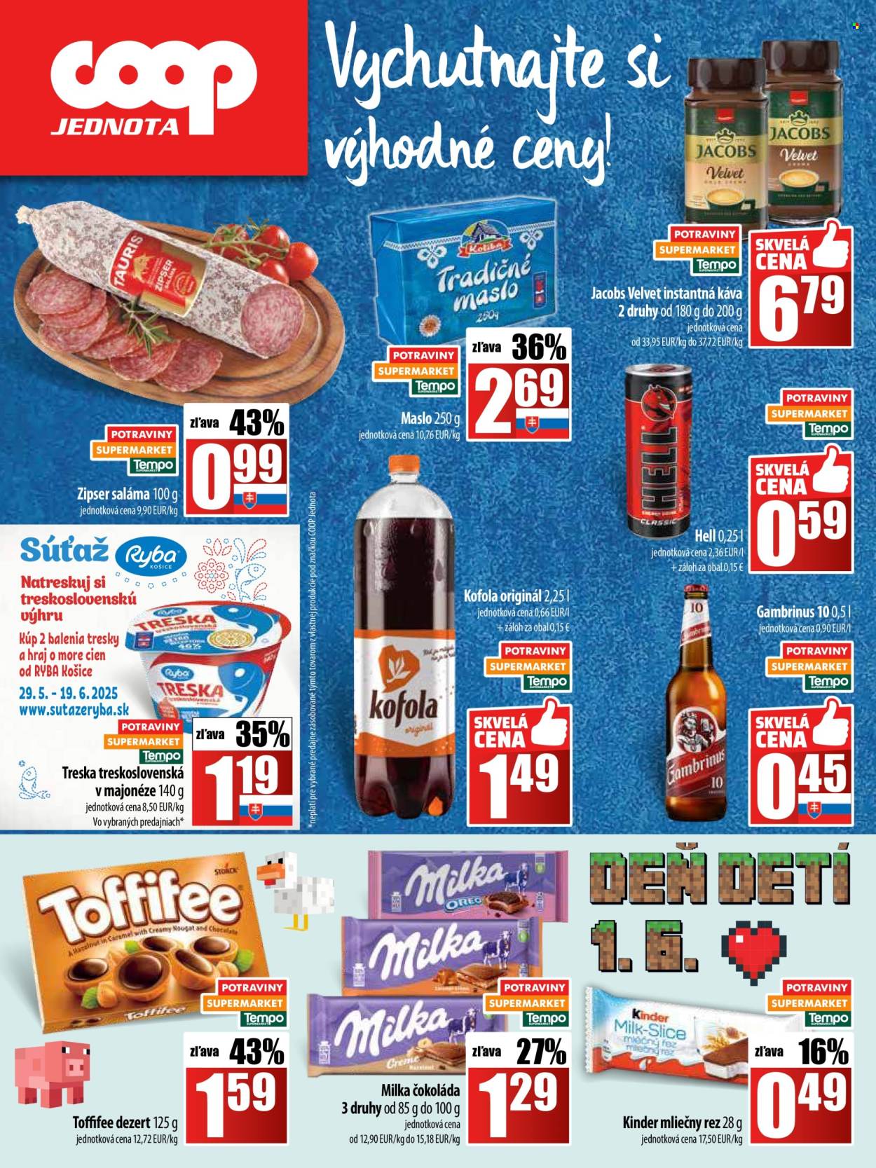 Leták COOP Jednota - 29.5.2025 - 4.6.2025. Strana 28