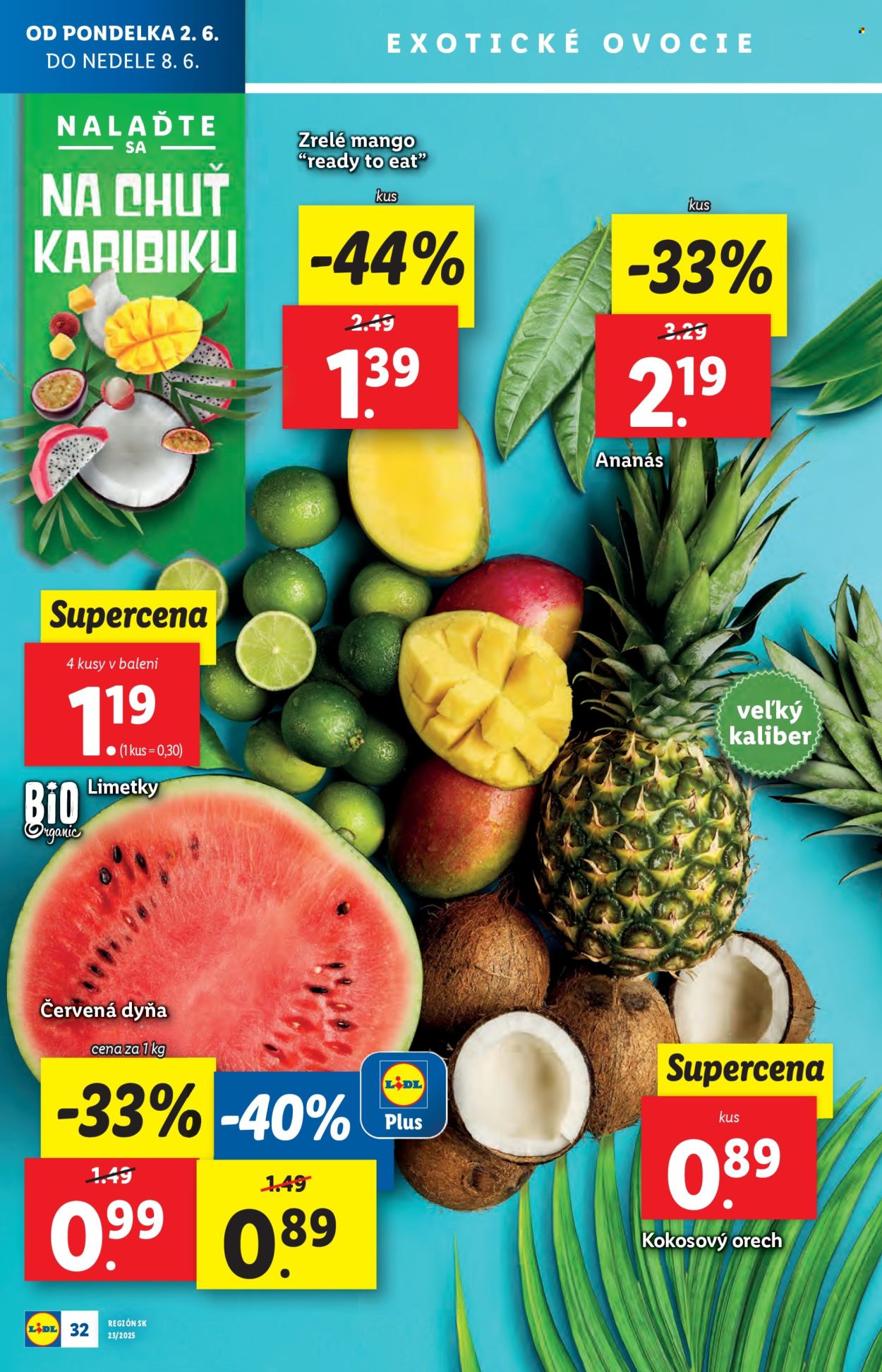 Leták Lidl - 2.6.2025 - 8.6.2025. Strana 39