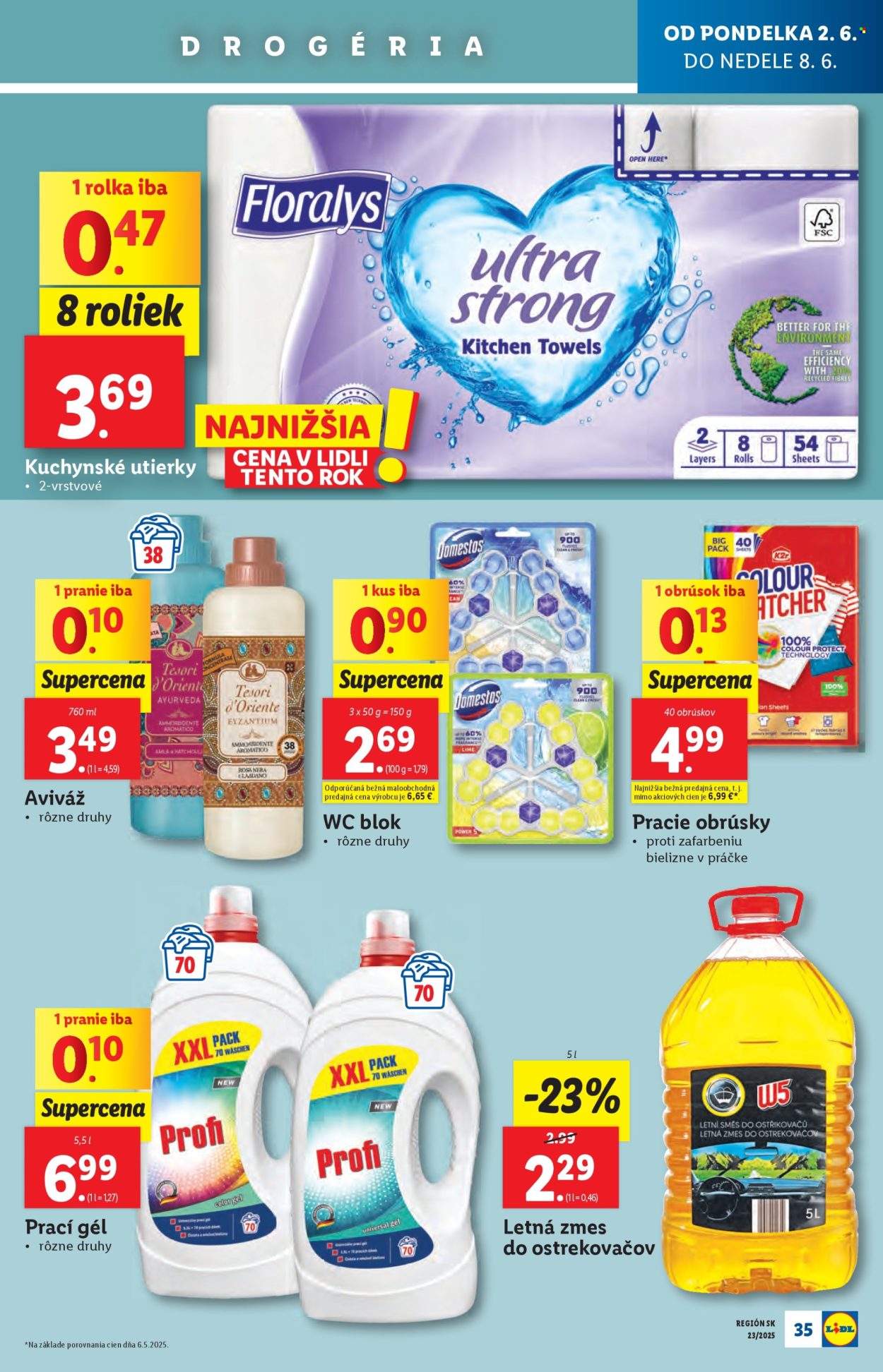 Leták Lidl - 2.6.2025 - 8.6.2025. Strana 45