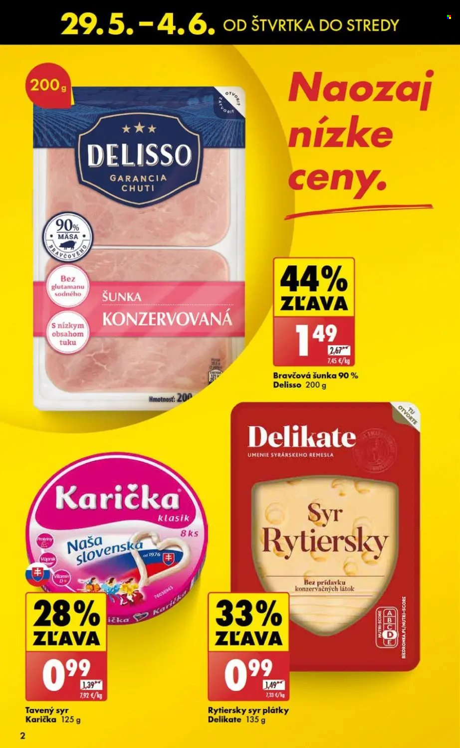 Leták Biedronka - 29.5.2025 - 4.6.2025. Strana 2