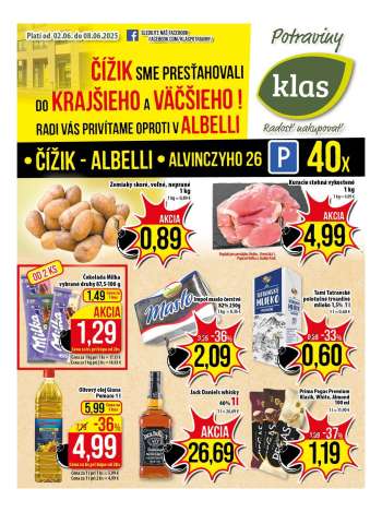 Leták Klas - 2.6.2025 - 8.6.2025.