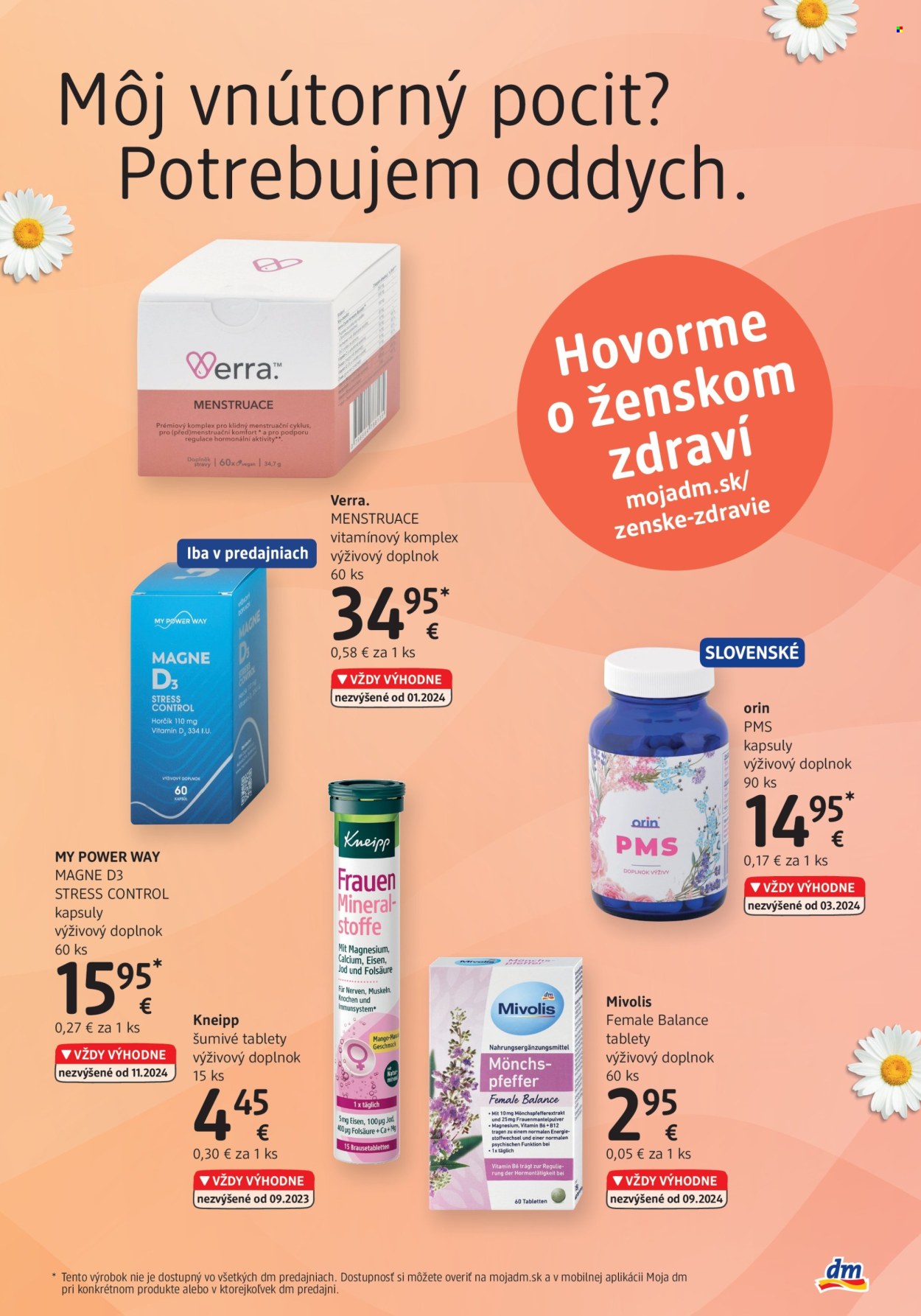 Leták dm drogerie - 1.6.2025 - 30.6.2025. Strana 3