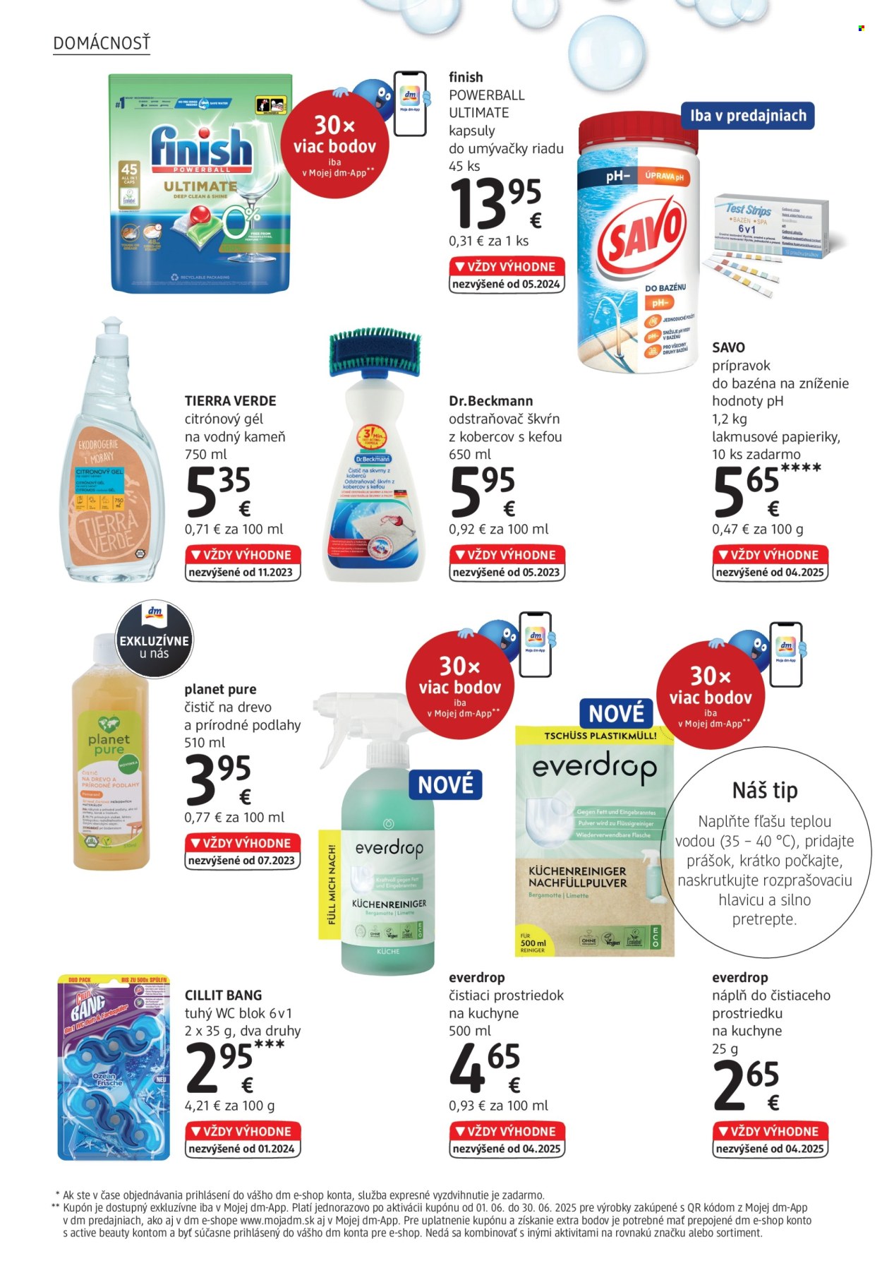 Leták dm drogerie - 1.6.2025 - 30.6.2025. Strana 30