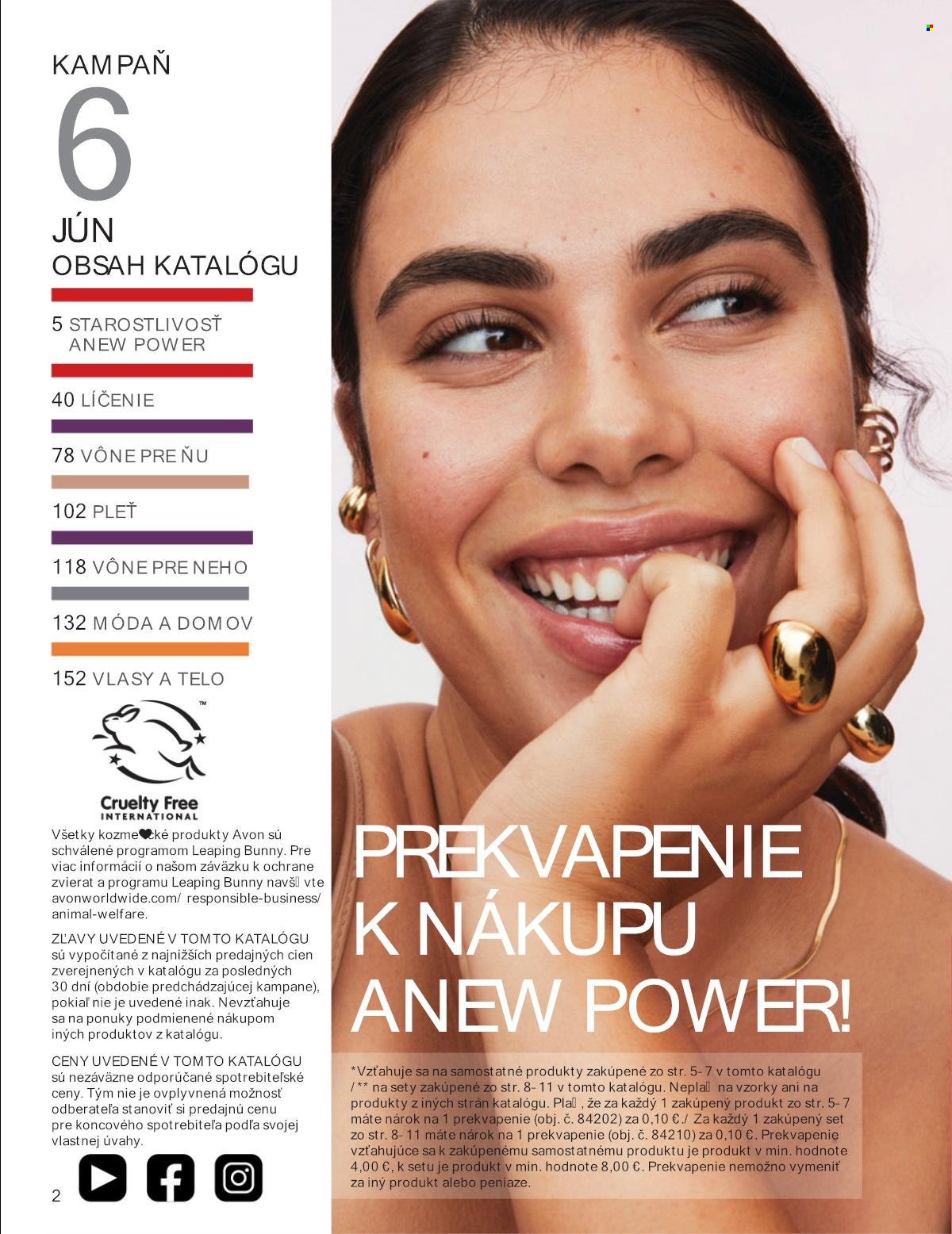 Leták Avon - 1.6.2025 - 30.6.2025. Strana 2