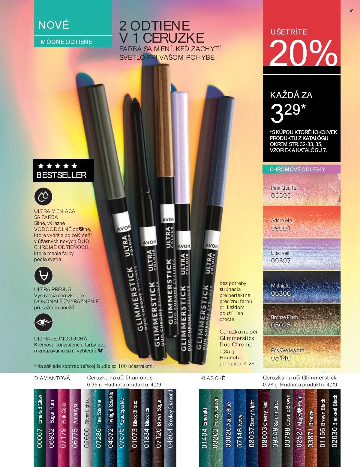 Leták Avon - 1.6.2025 - 30.6.2025. Strana 35