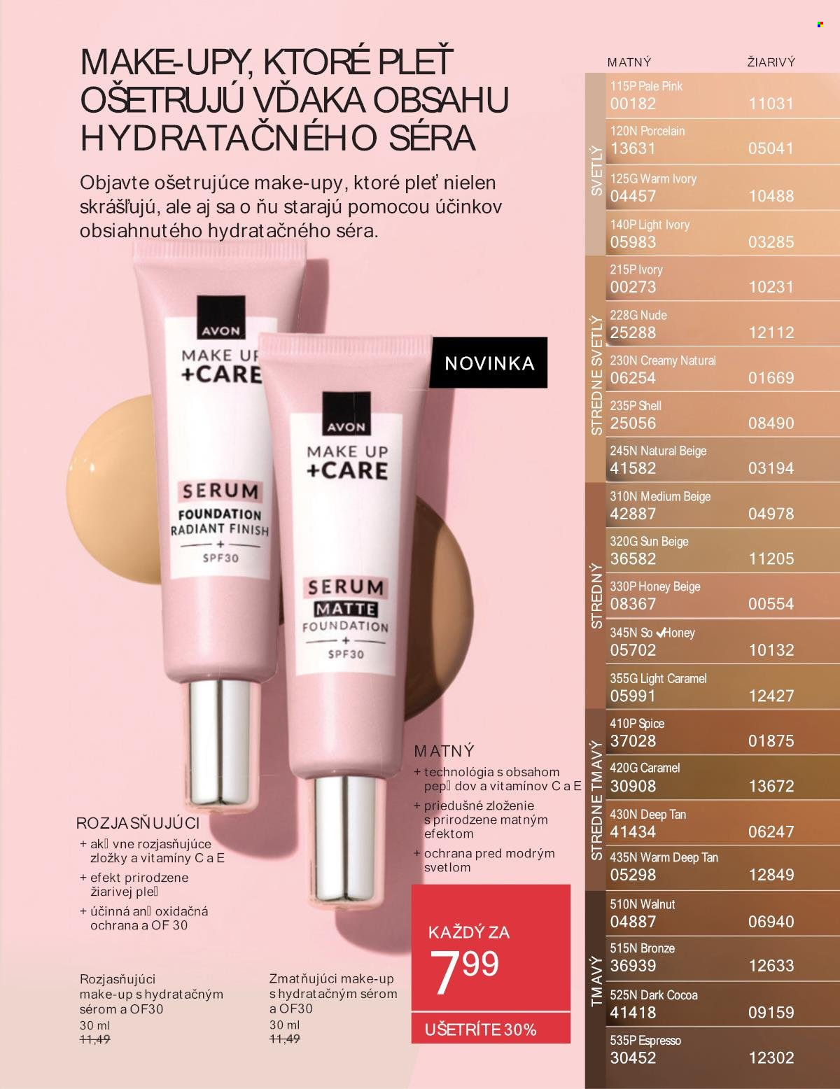 Leták Avon - 1.6.2025 - 30.6.2025. Strana 45