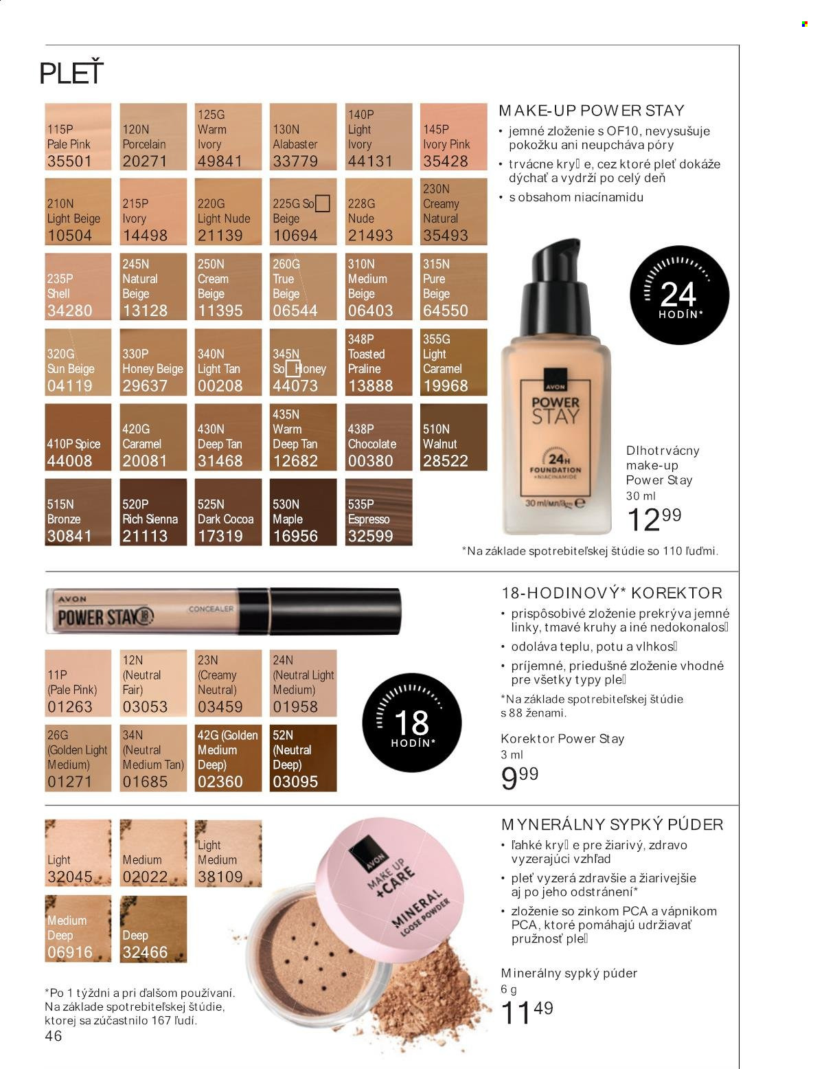 Leták Avon - 1.6.2025 - 30.6.2025. Strana 46