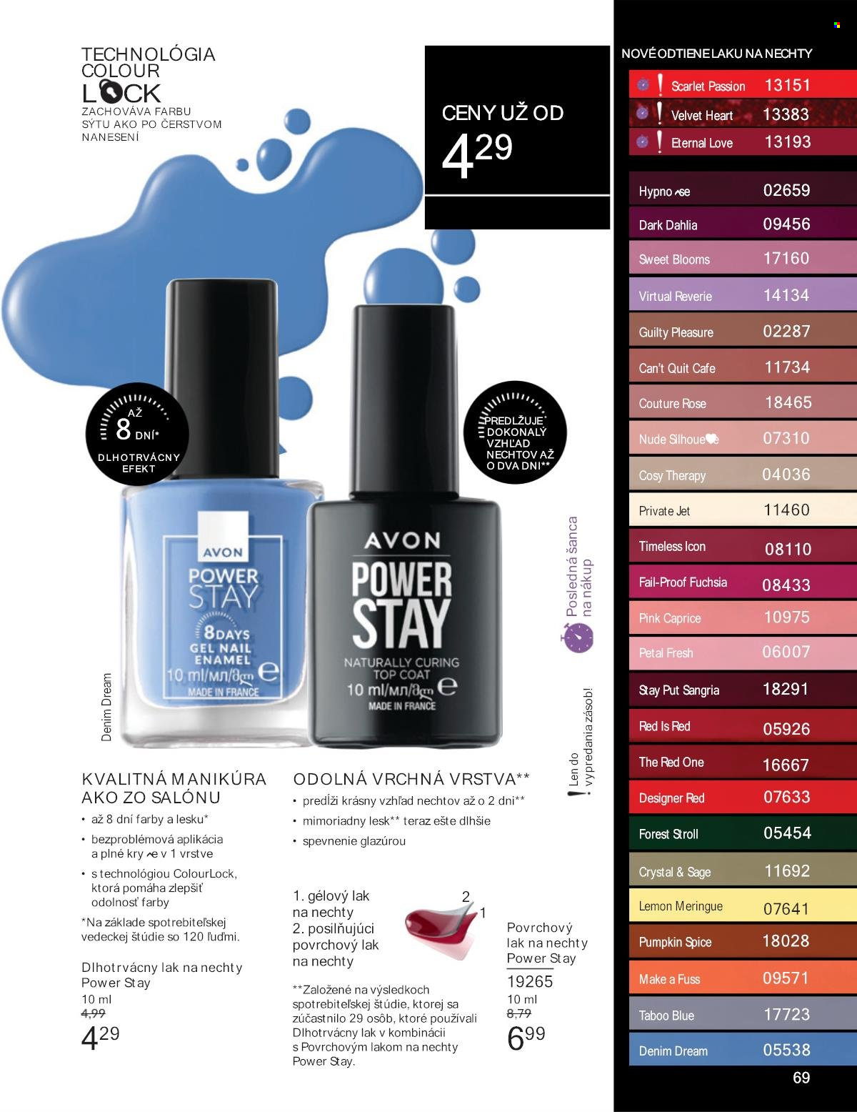 Leták Avon - 1.6.2025 - 30.6.2025. Strana 69