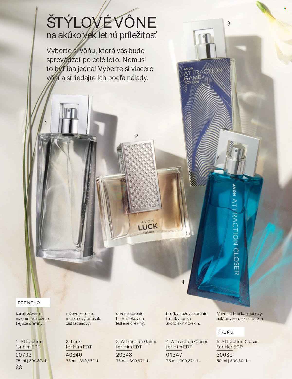 Leták Avon - 1.6.2025 - 30.6.2025. Strana 88