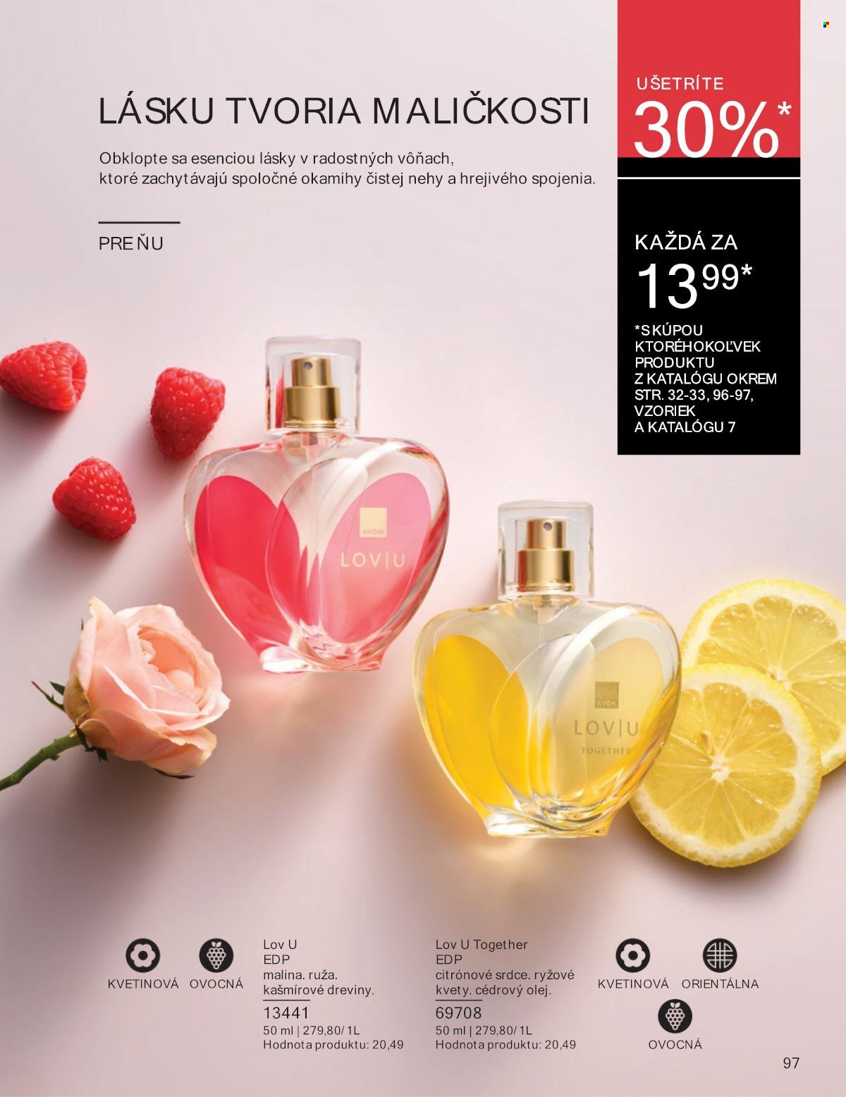 Leták Avon - 1.6.2025 - 30.6.2025. Strana 97