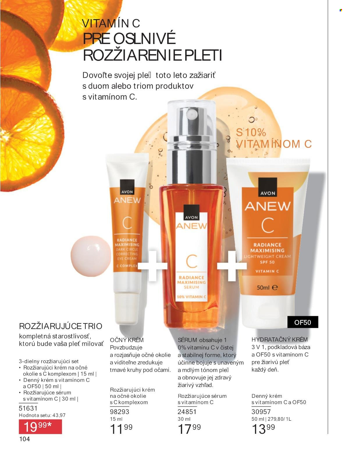 Leták Avon - 1.6.2025 - 30.6.2025. Strana 104