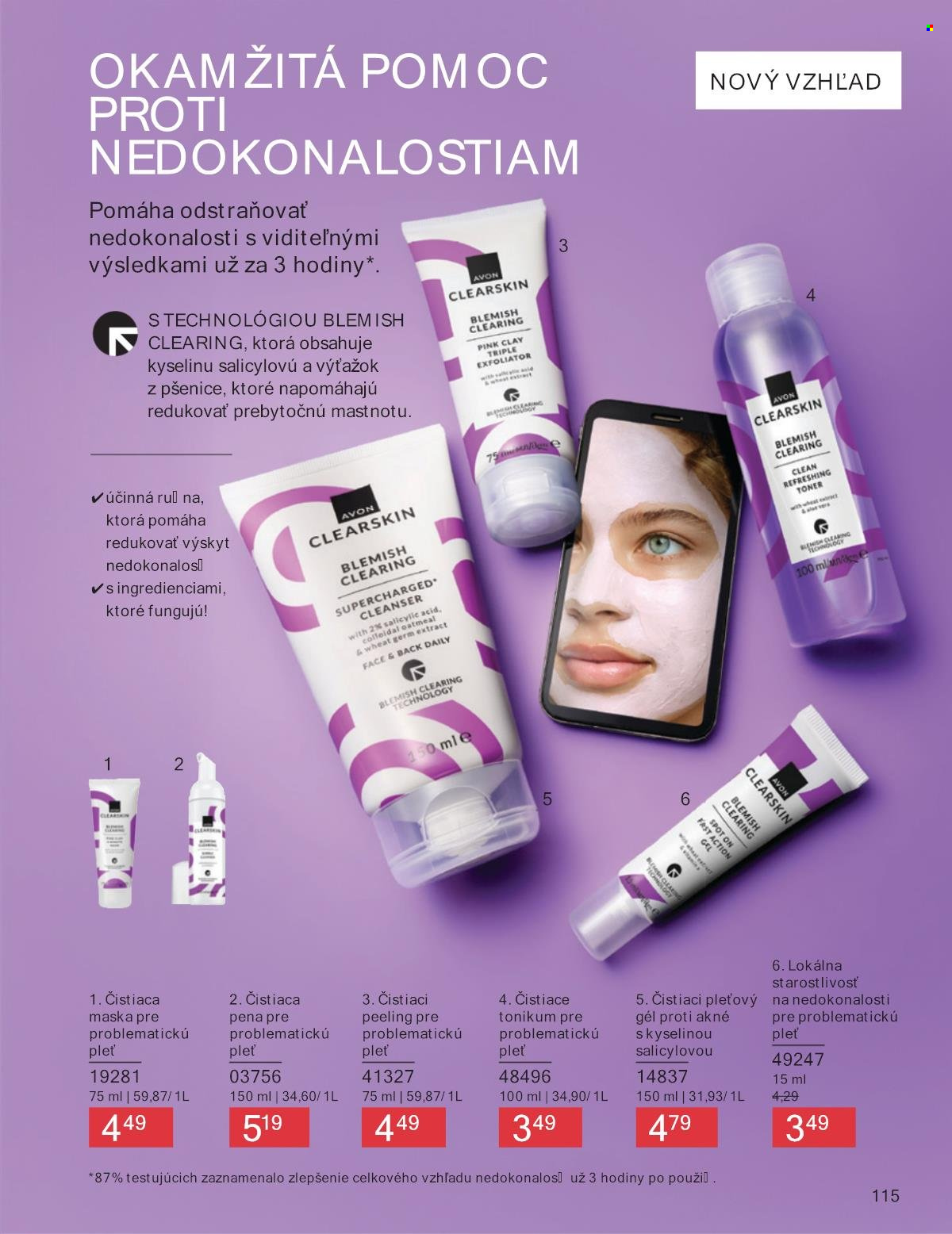 Leták Avon - 1.6.2025 - 30.6.2025. Strana 115
