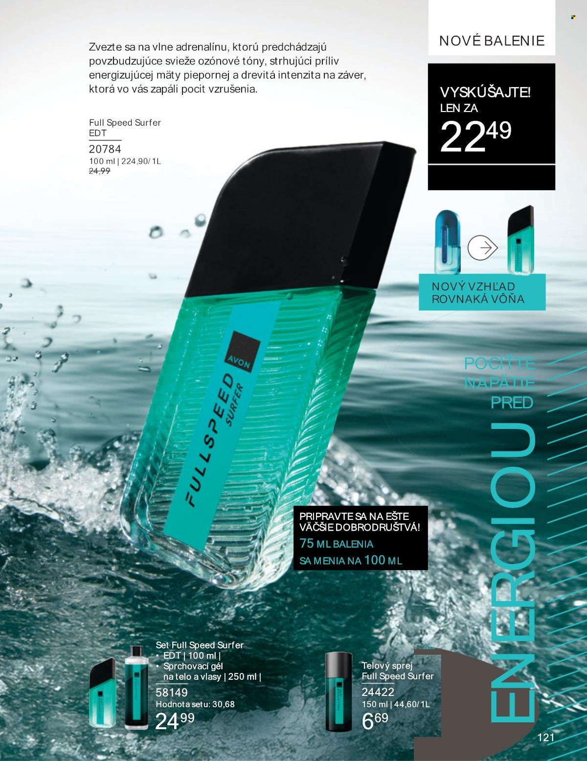 Leták Avon - 1.6.2025 - 30.6.2025. Strana 121