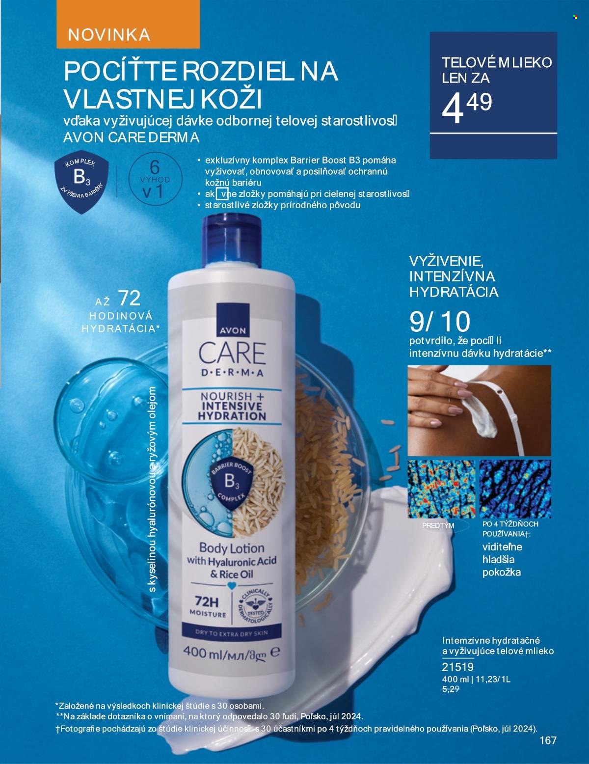 Leták Avon - 1.6.2025 - 30.6.2025. Strana 167