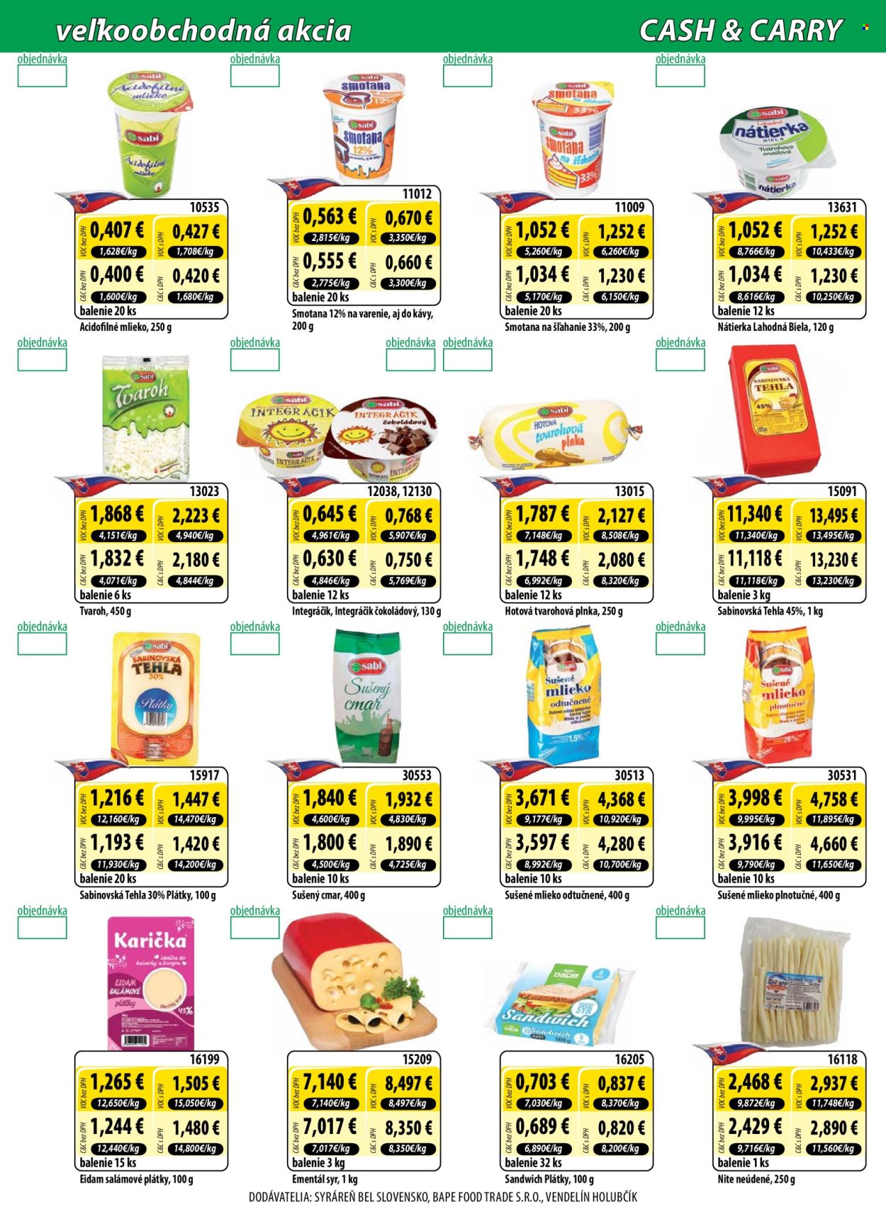 Leták Milk AGRO - 4.6.2025 - 17.6.2025. Strana 2