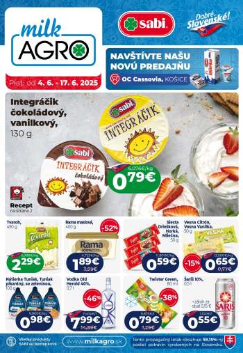 Leták Milk AGRO - 4.6.2025 - 17.6.2025.