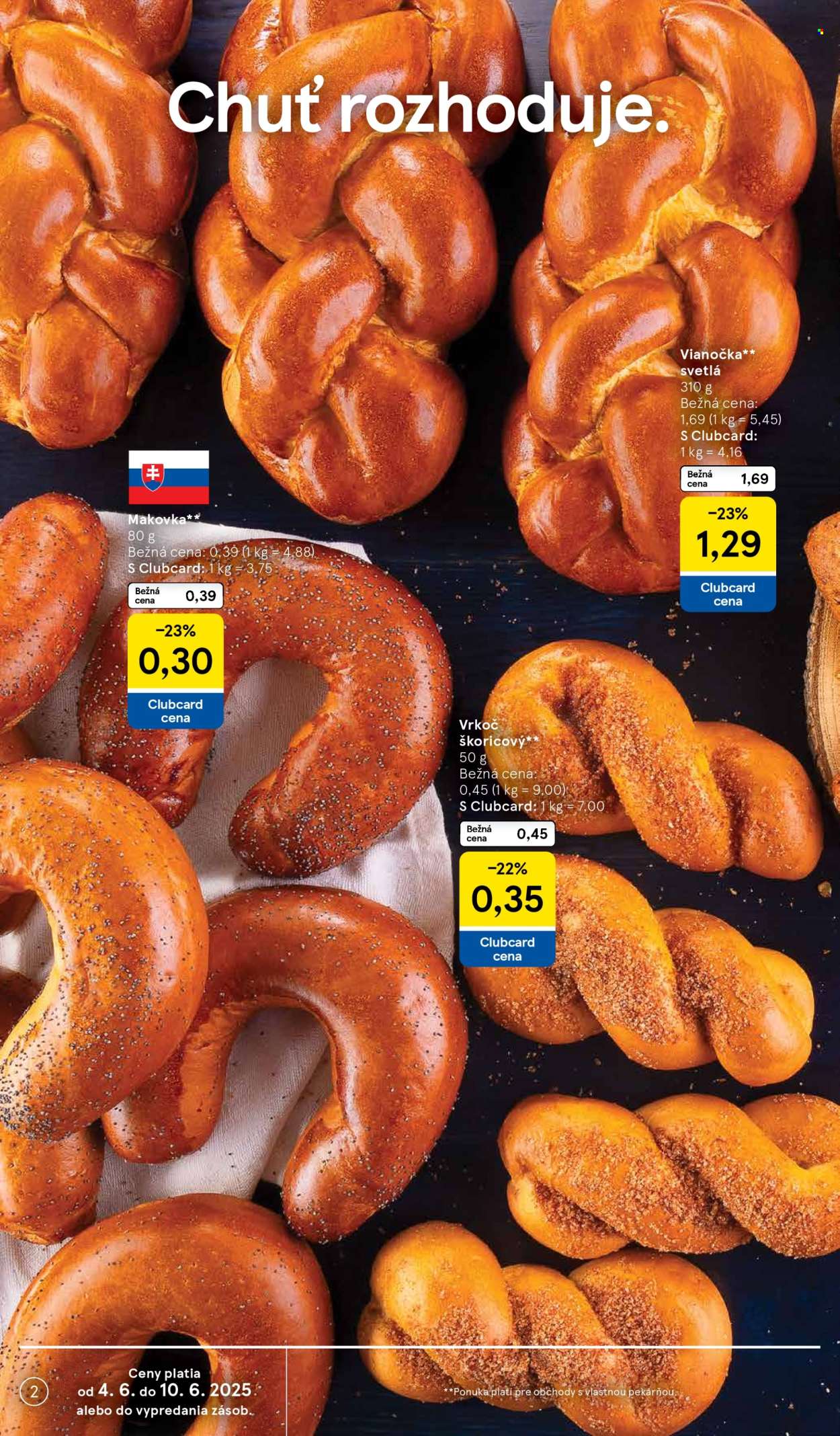 Leták TESCO - 4.6.2025 - 10.6.2025. Strana 2