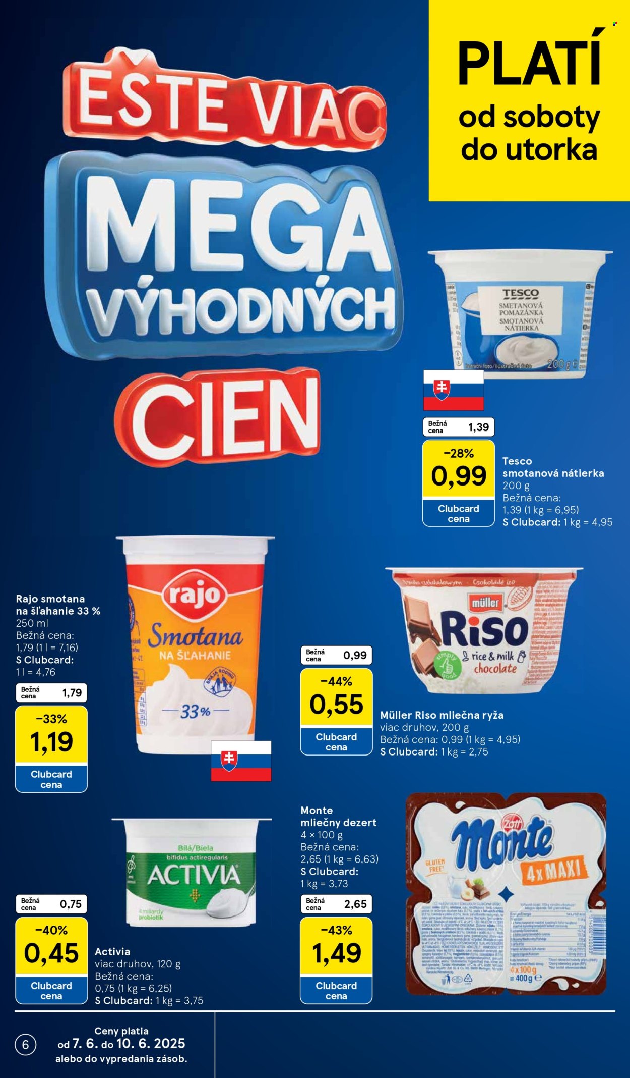 Leták TESCO - 4.6.2025 - 10.6.2025. Strana 6