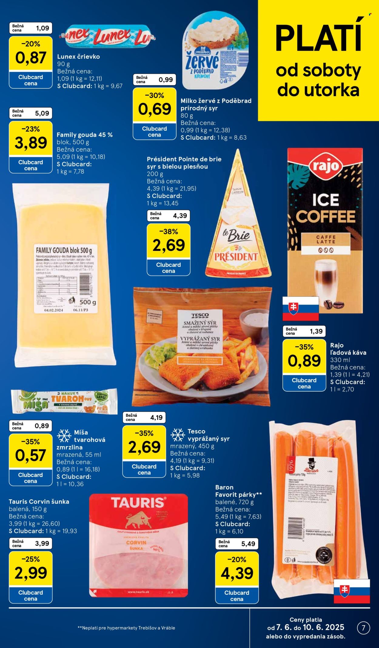 Leták TESCO - 4.6.2025 - 10.6.2025. Strana 7