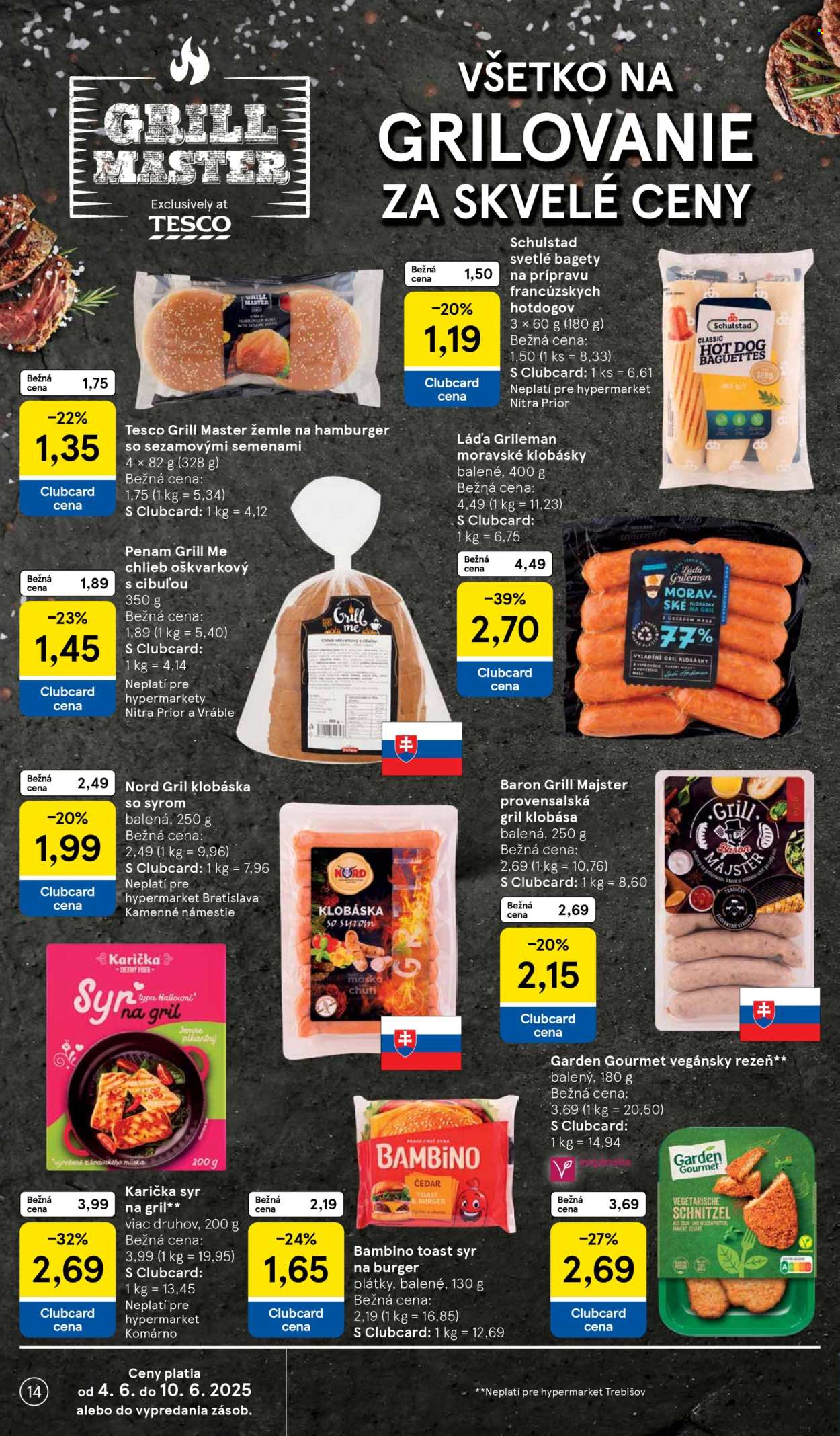 Leták TESCO - 4.6.2025 - 10.6.2025. Strana 14