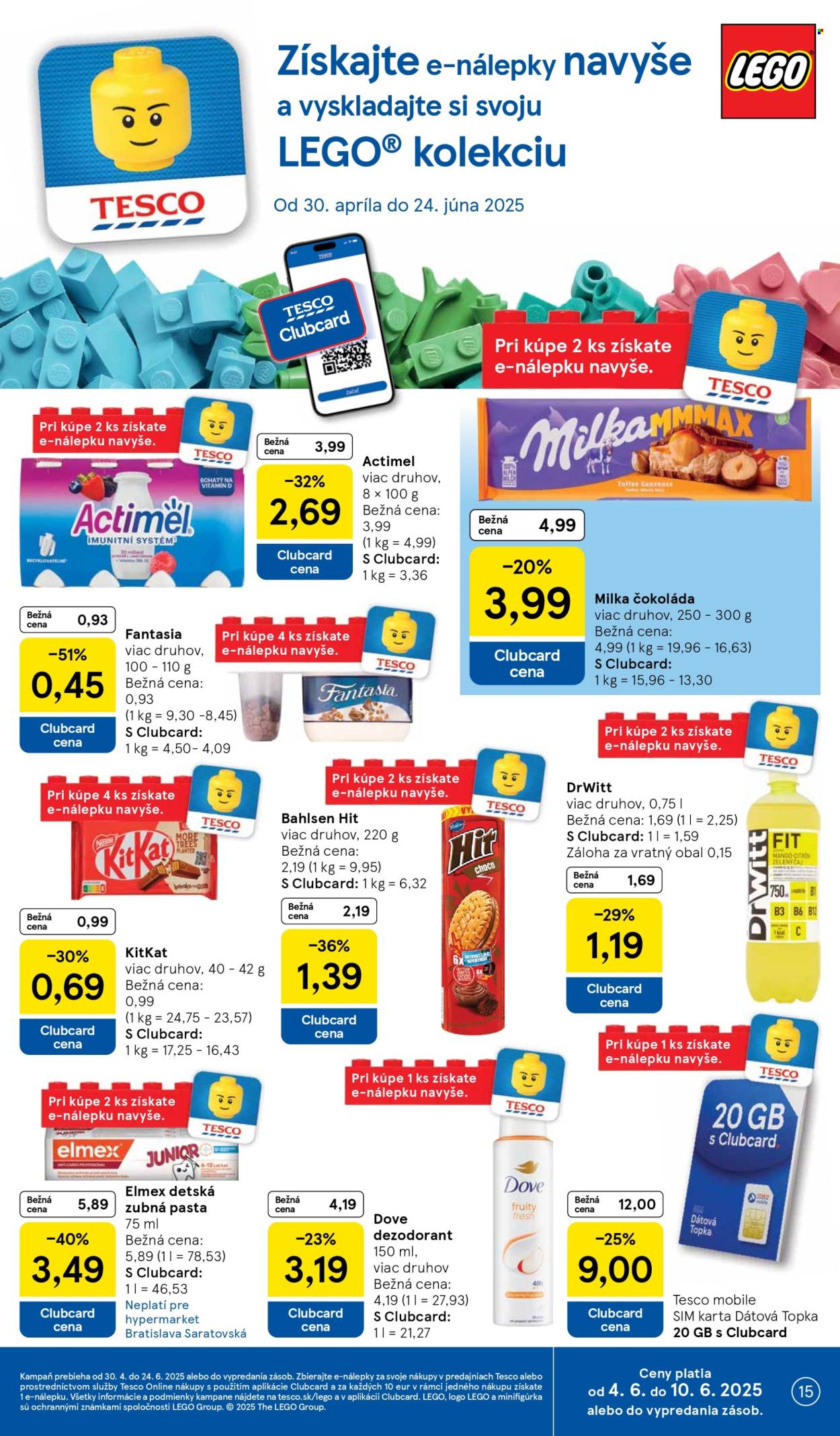 Leták TESCO - 4.6.2025 - 10.6.2025. Strana 15