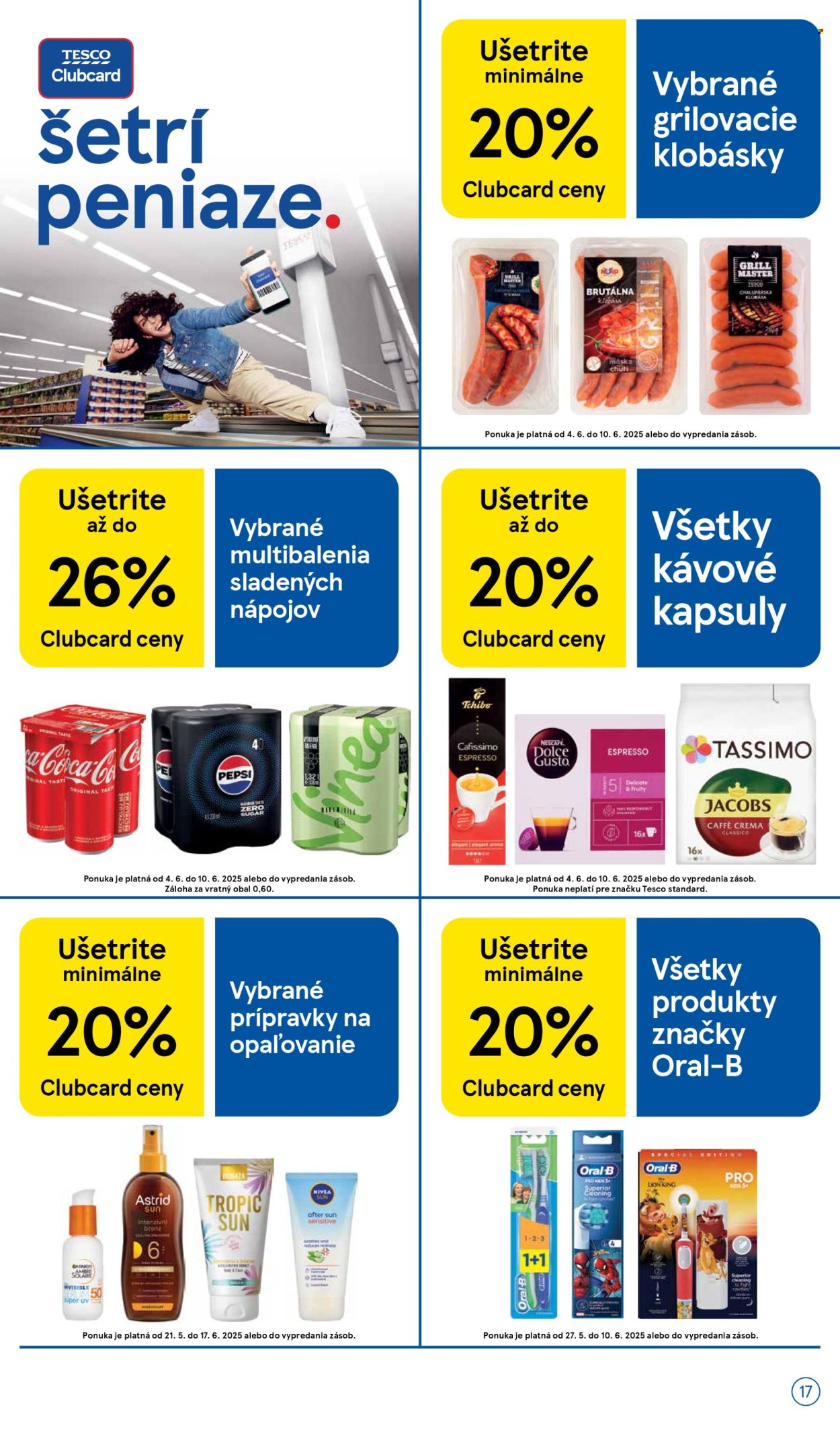 Leták TESCO - 4.6.2025 - 10.6.2025. Strana 17