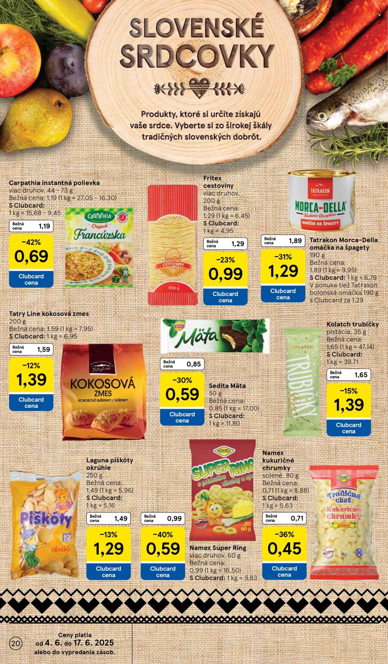 Leták TESCO - 4.6.2025 - 10.6.2025. Strana 20